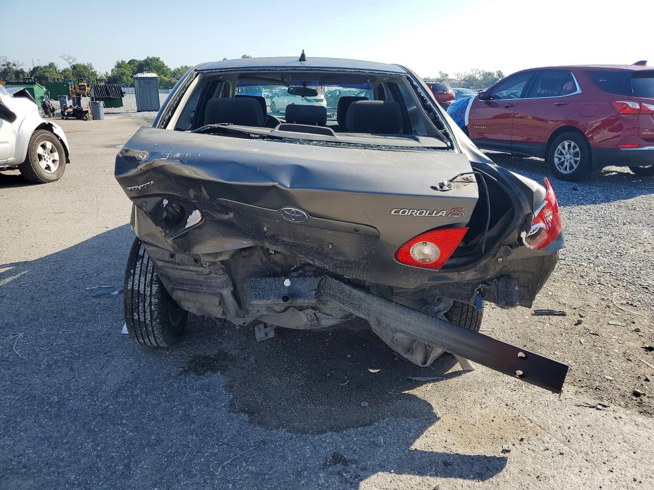 2005 Toyota Corolla S Серый vin: 1NXBR32E45Z556476