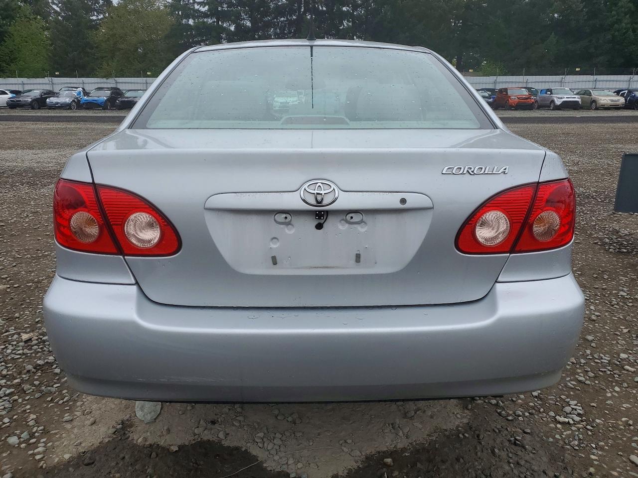 2006 Toyota Corolla Le Silver vin: 1NXBR32E46Z632151