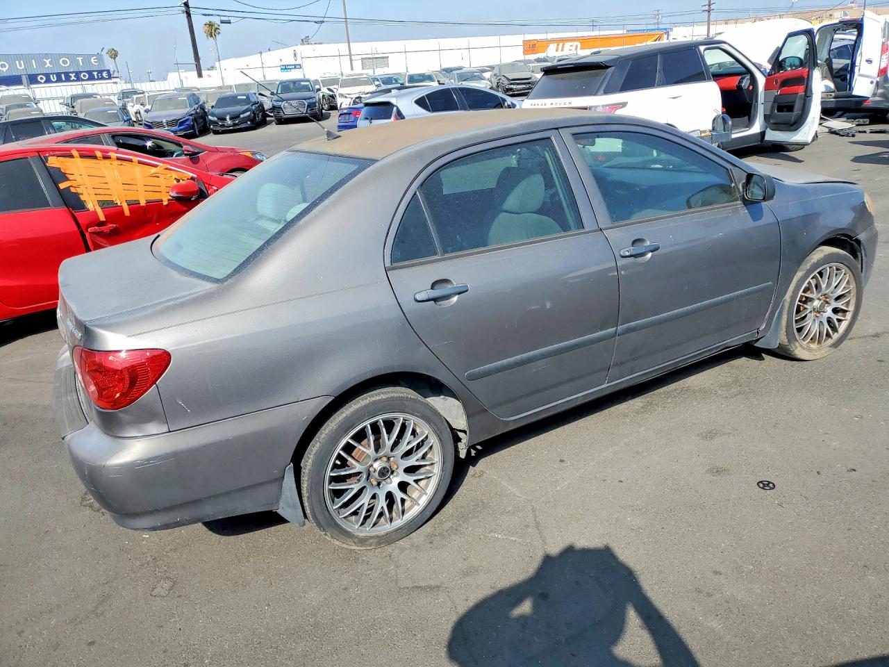 2008 Toyota Corolla Ce Gray vin: 1NXBR32E48Z978820
