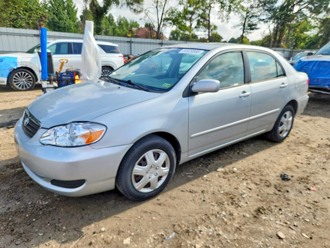 2008 Toyota Corolla Le Серебряный vin: 1NXBR32E48Z998257