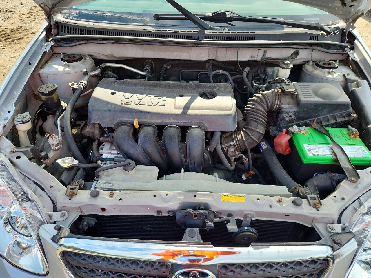 2008 Toyota Corolla Le Серебряный vin: 1NXBR32E48Z998257