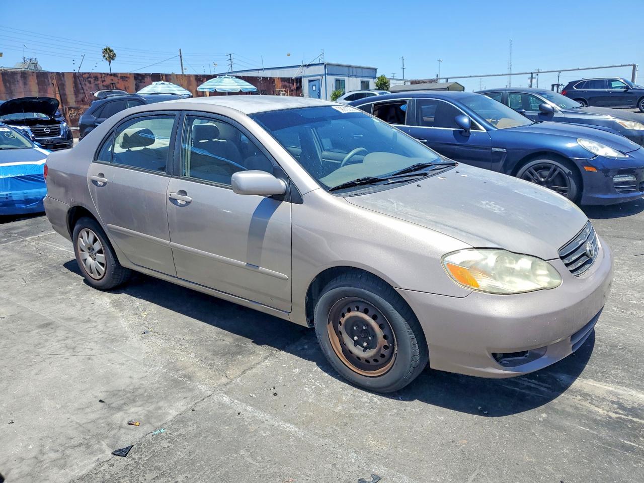 2003 Toyota Corolla Le Beige vin: 1NXBR32E53Z032170