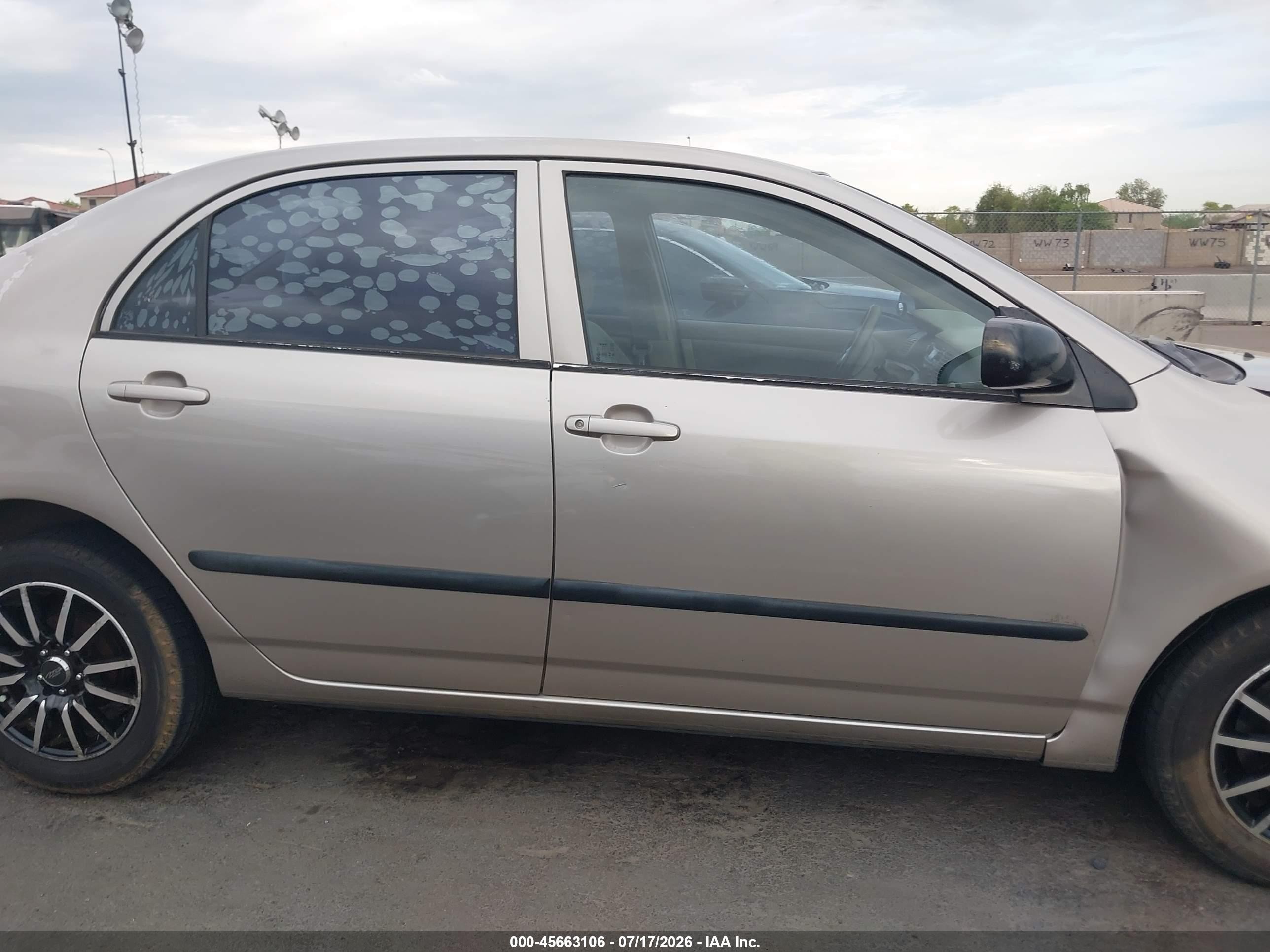 2003 Toyota Corolla Ce Gold vin: 1NXBR32E53Z131121