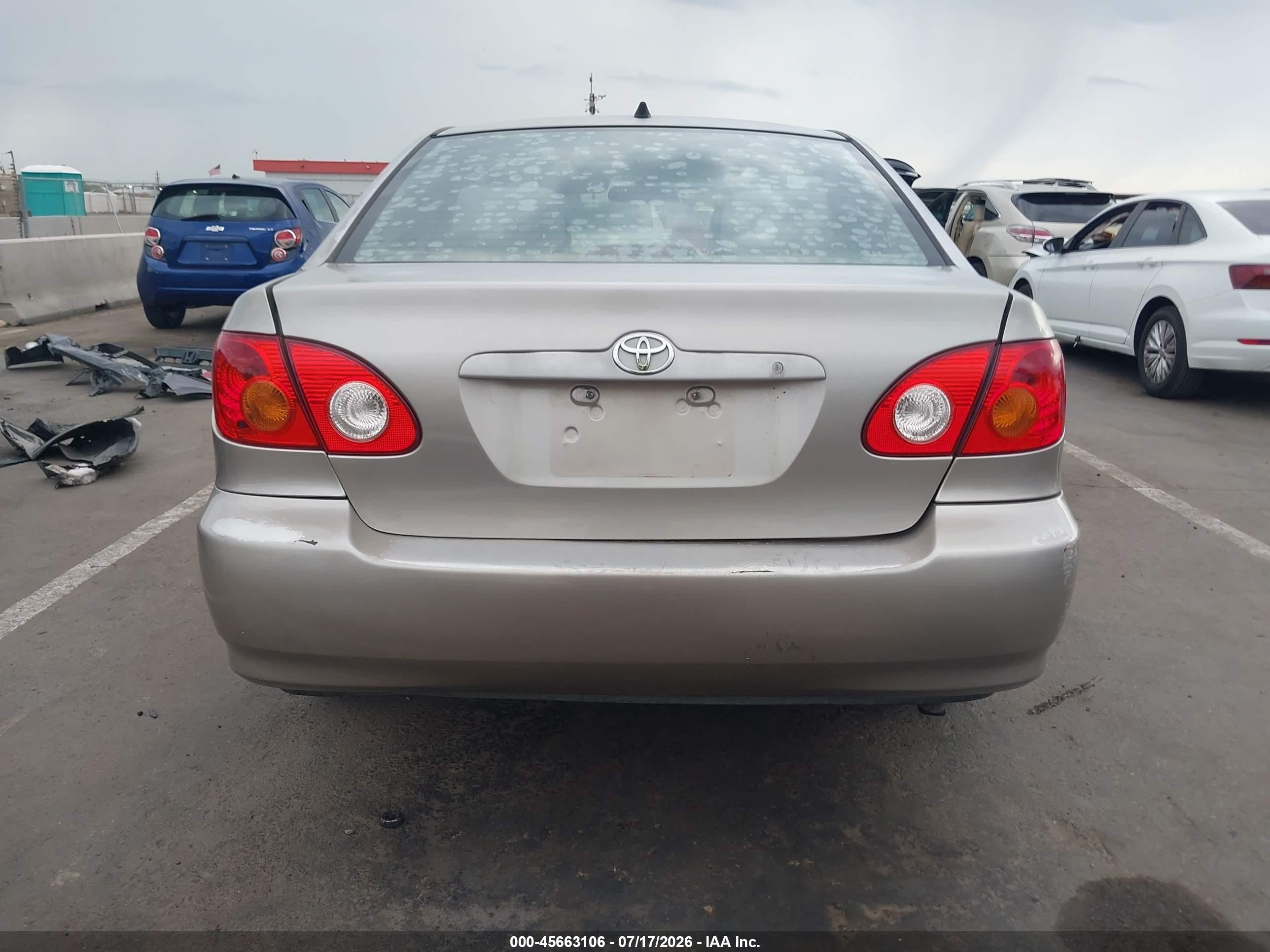 2003 Toyota Corolla Ce Gold vin: 1NXBR32E53Z131121