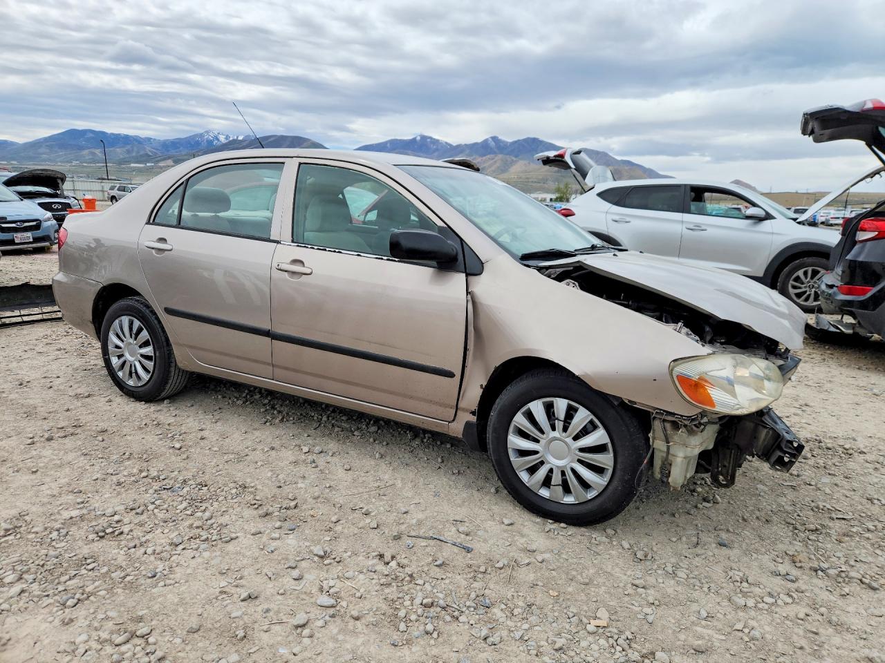 2003 Toyota Corolla Ce Gold vin: 1NXBR32E53Z145651