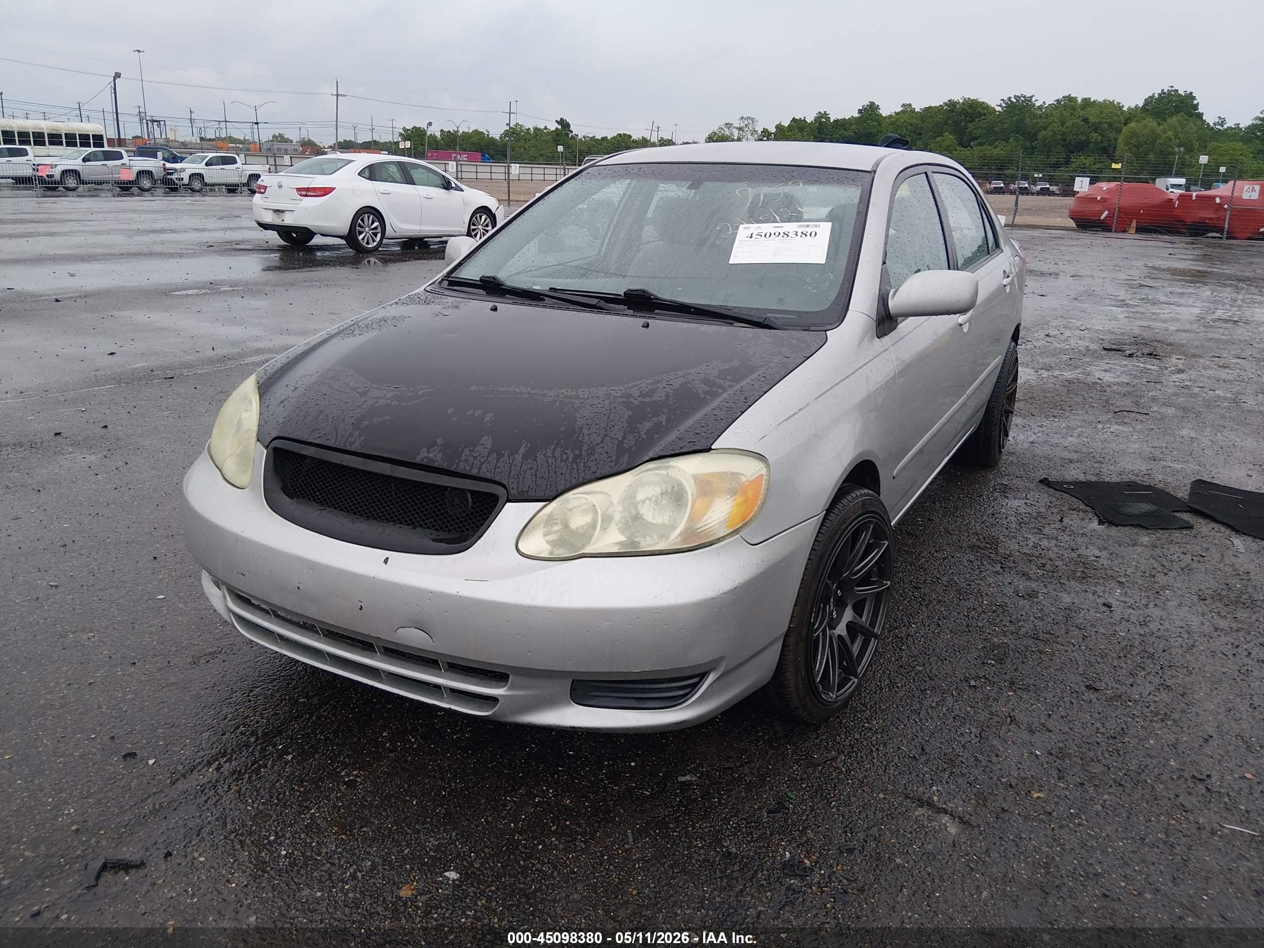 2004 Toyota Corolla Le Gray vin: 1NXBR32E54Z317159