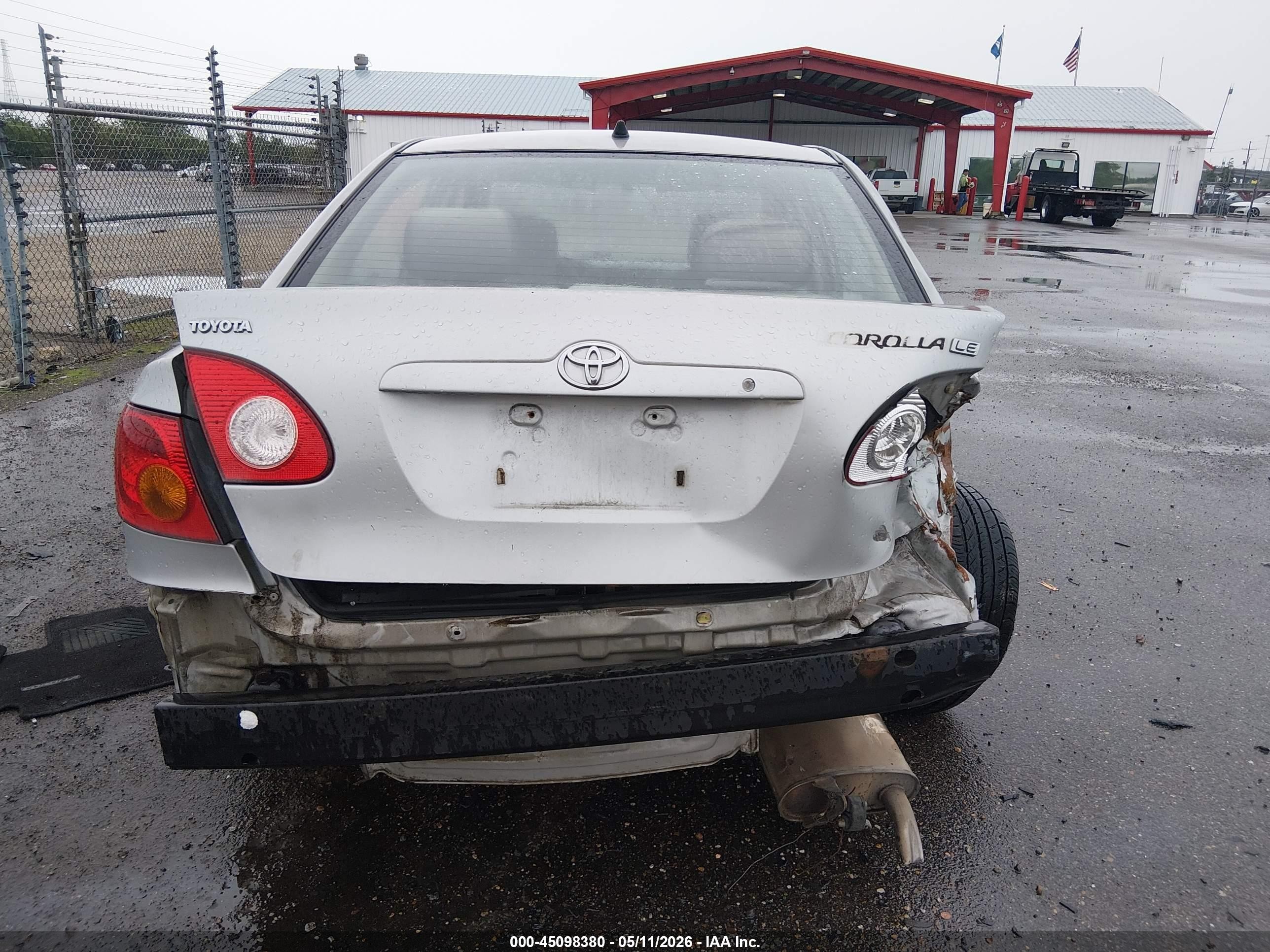 2004 Toyota Corolla Le Gray vin: 1NXBR32E54Z317159