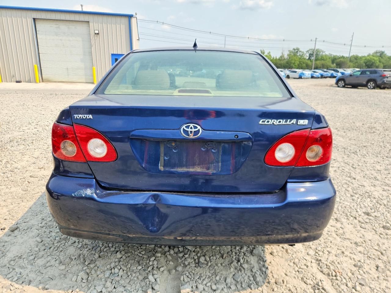 2005 Toyota Corolla Le Blue vin: 1NXBR32E55Z530176