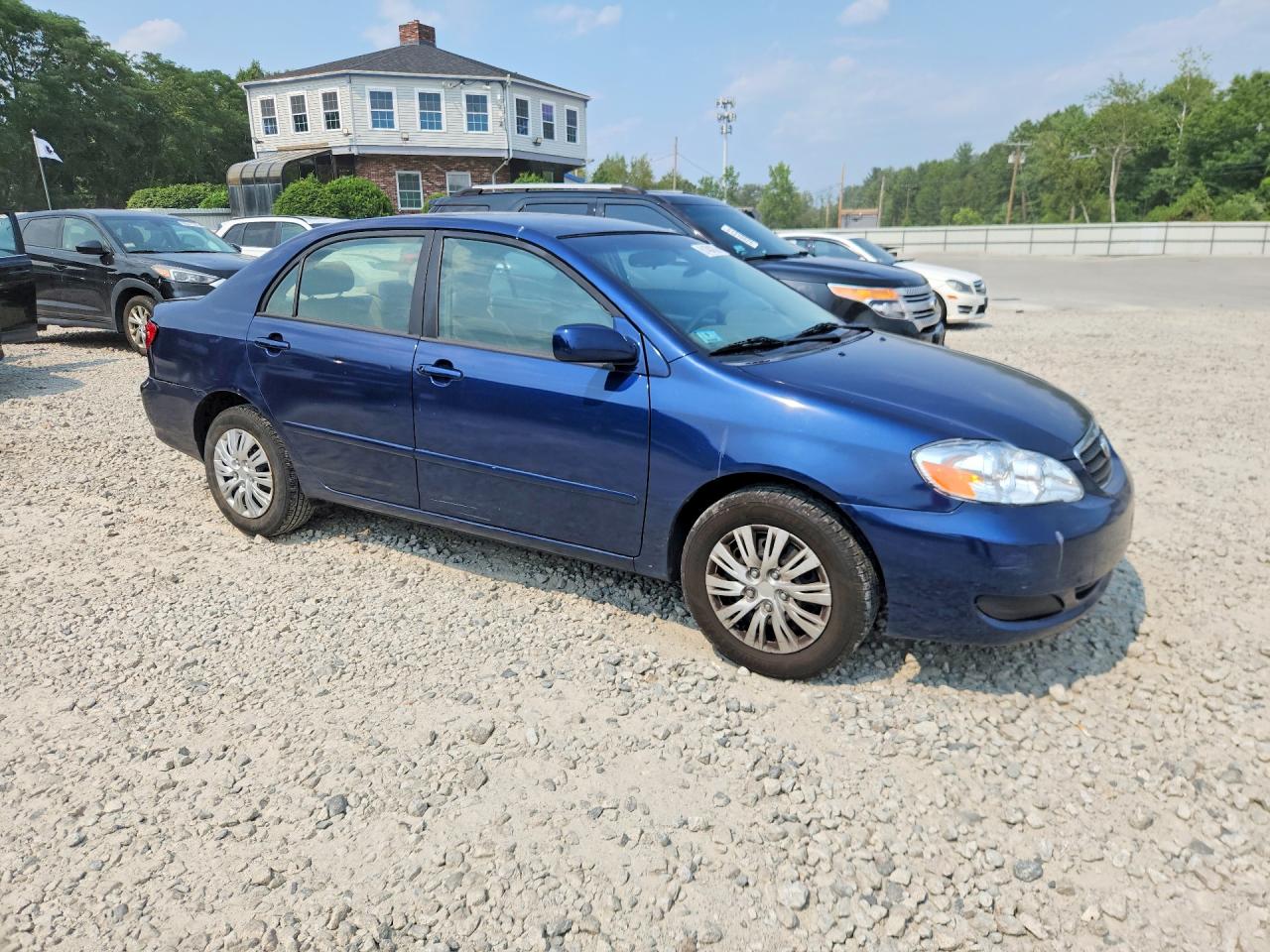 2005 Toyota Corolla Le Blue vin: 1NXBR32E55Z530176