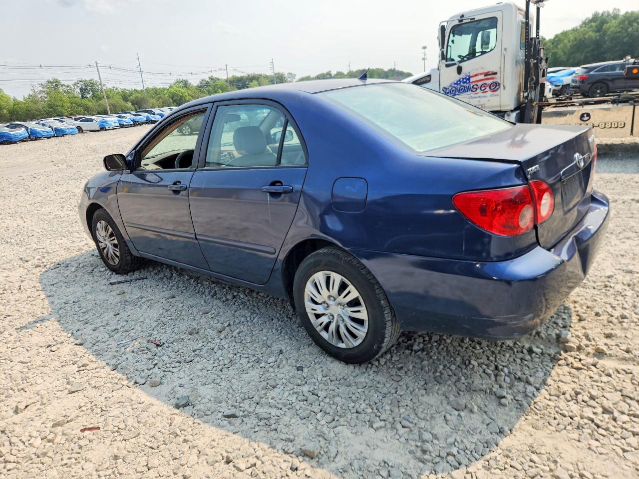 2005 Toyota Corolla Le Blue vin: 1NXBR32E55Z530176