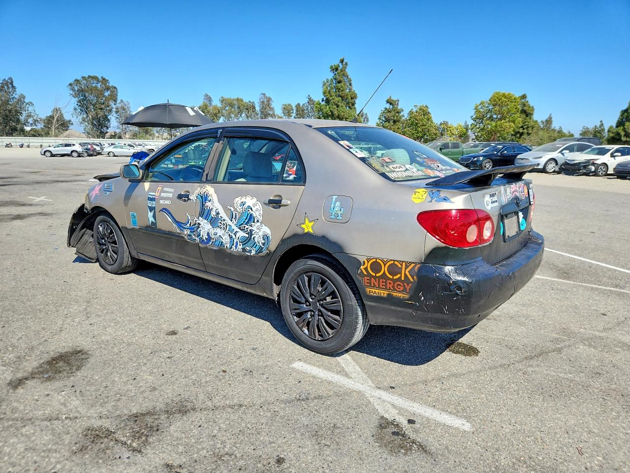 2006 Toyota Corolla Le Желто-коричневый vin: 1NXBR32E56Z569237