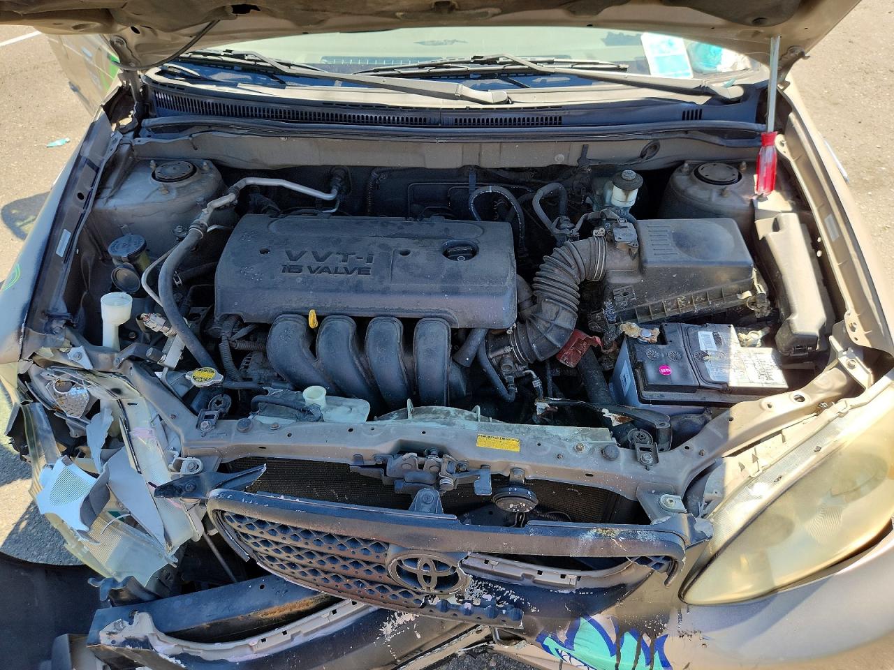 2006 Toyota Corolla Le Желто-коричневый vin: 1NXBR32E56Z569237