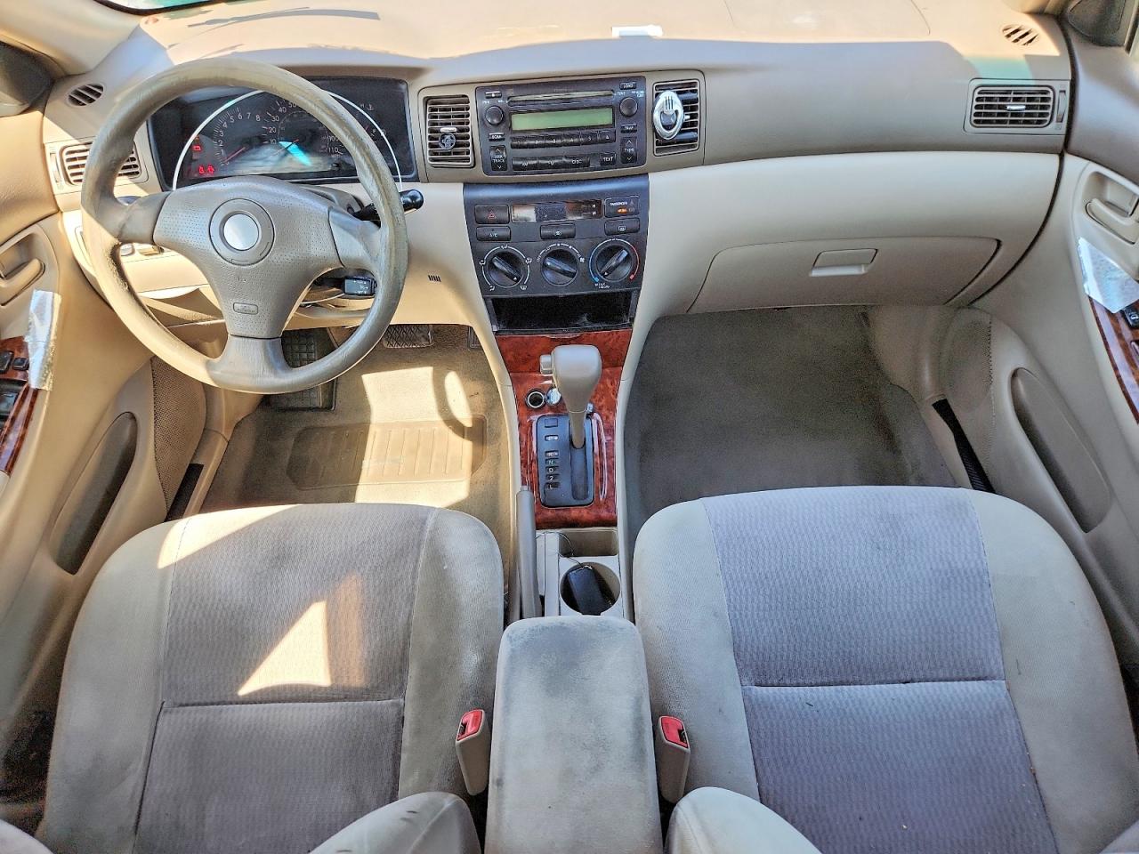 2006 Toyota Corolla Le Желто-коричневый vin: 1NXBR32E56Z569237