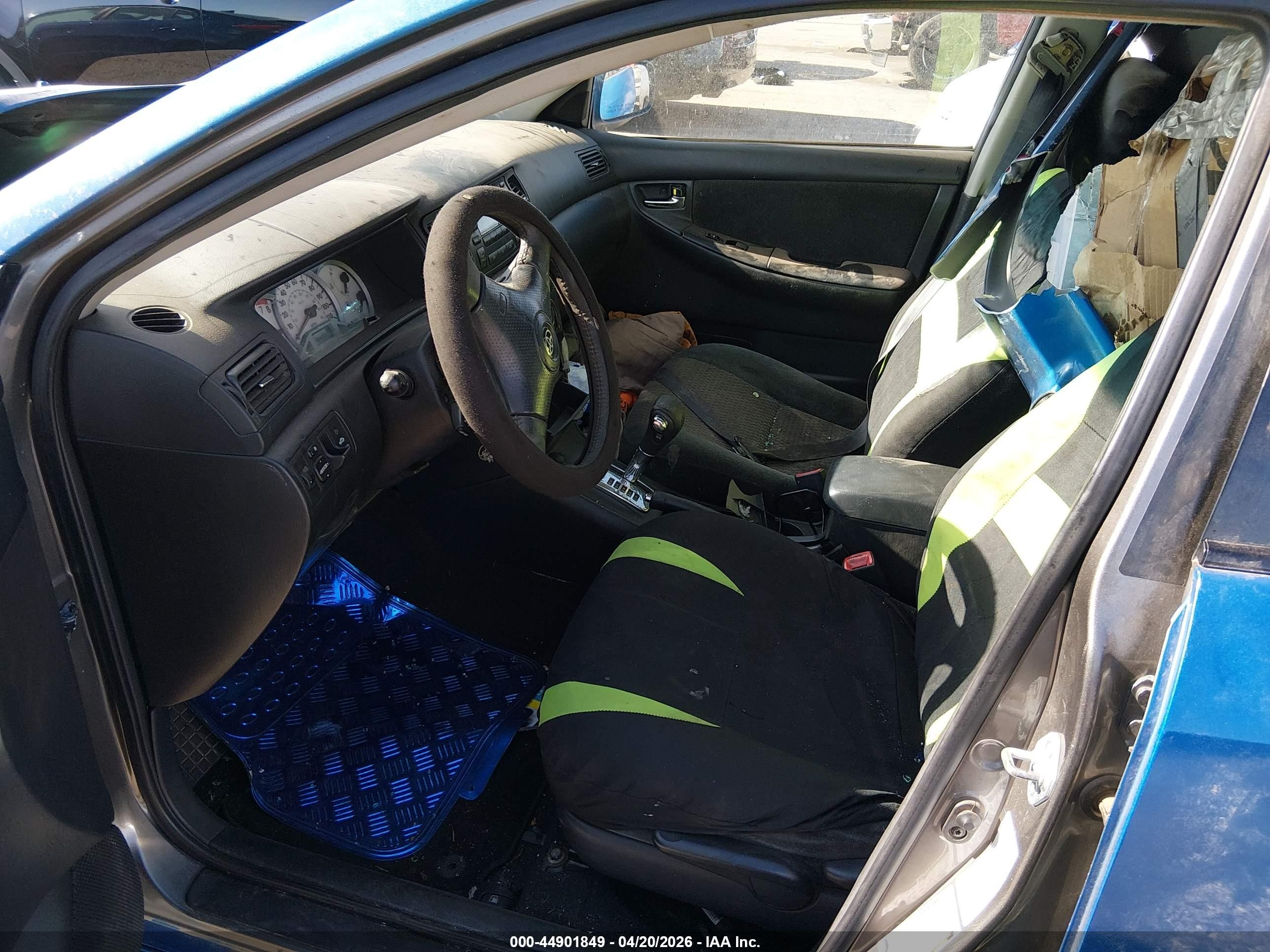 2006 Toyota Corolla S Синий vin: 1NXBR32E56Z694108
