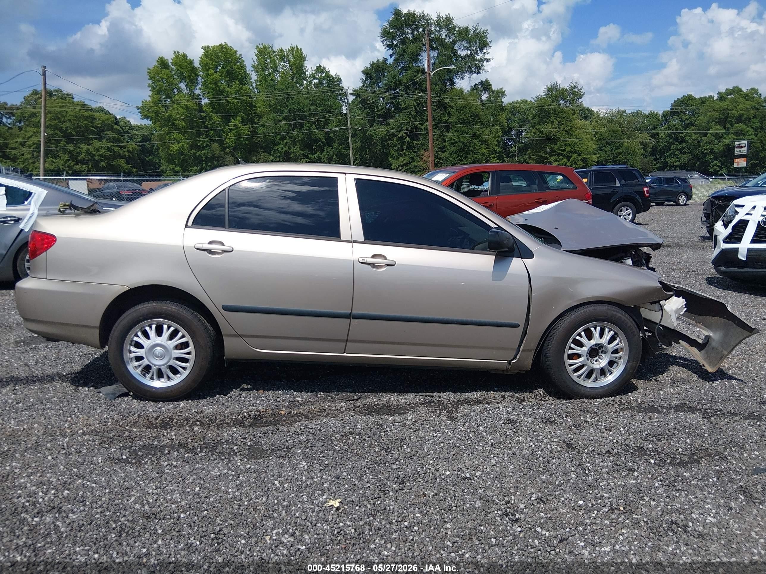 2006 Toyota Corolla Ce Gold vin: 1NXBR32E56Z752802