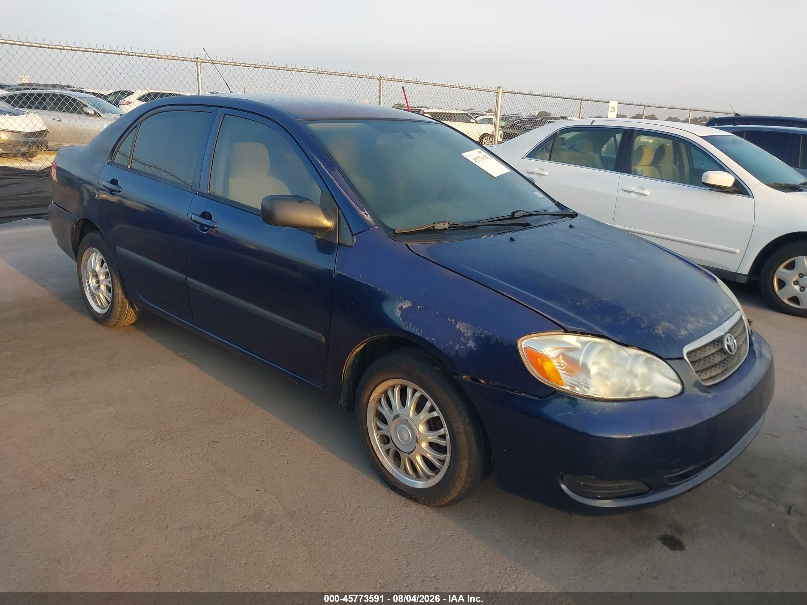 2008 Toyota Corolla Ce Синий vin: 1NXBR32E58Z005462