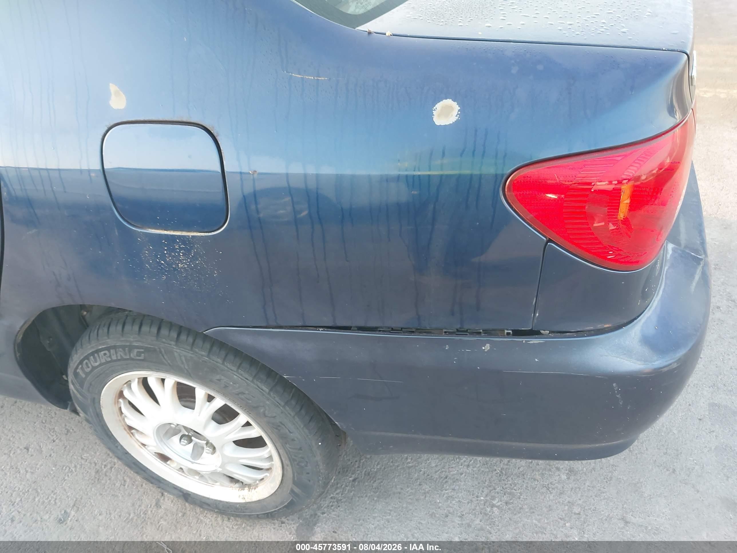 2008 Toyota Corolla Ce Blue vin: 1NXBR32E58Z005462