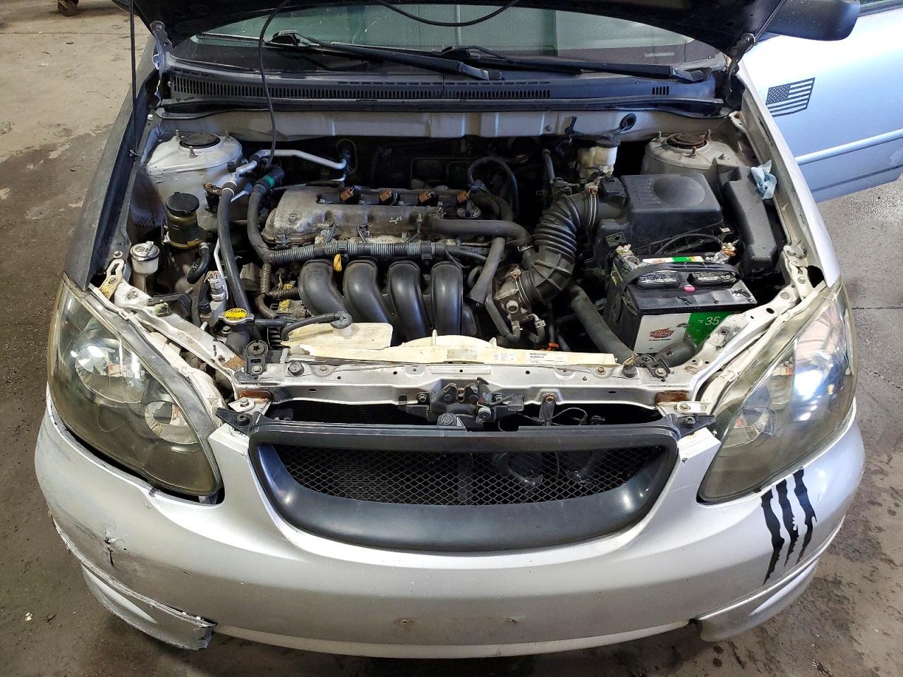 2008 Toyota Corolla S Gray vin: 1NXBR32E58Z040566