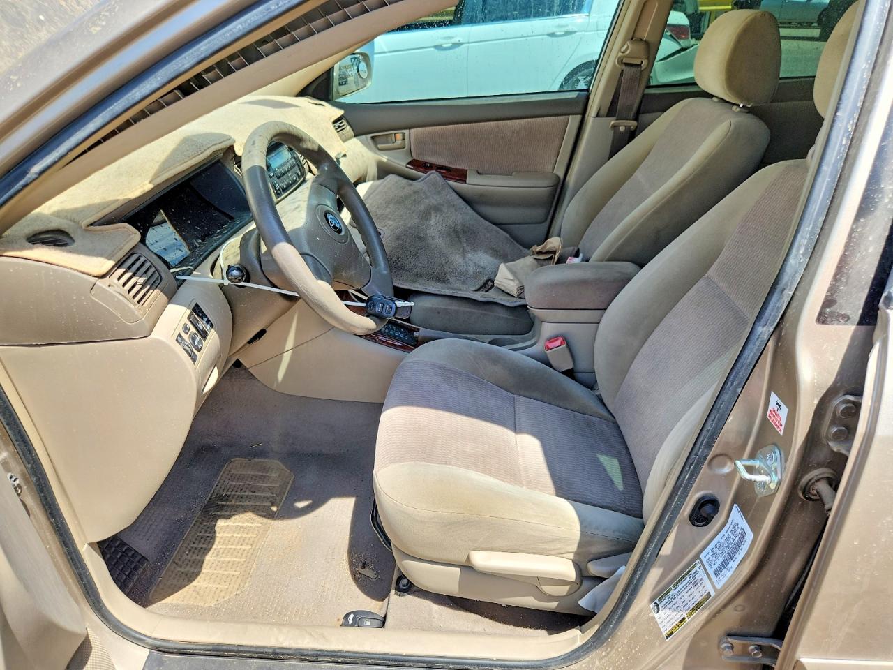 2008 Toyota Corolla Le Tan vin: 1NXBR32E58Z954803