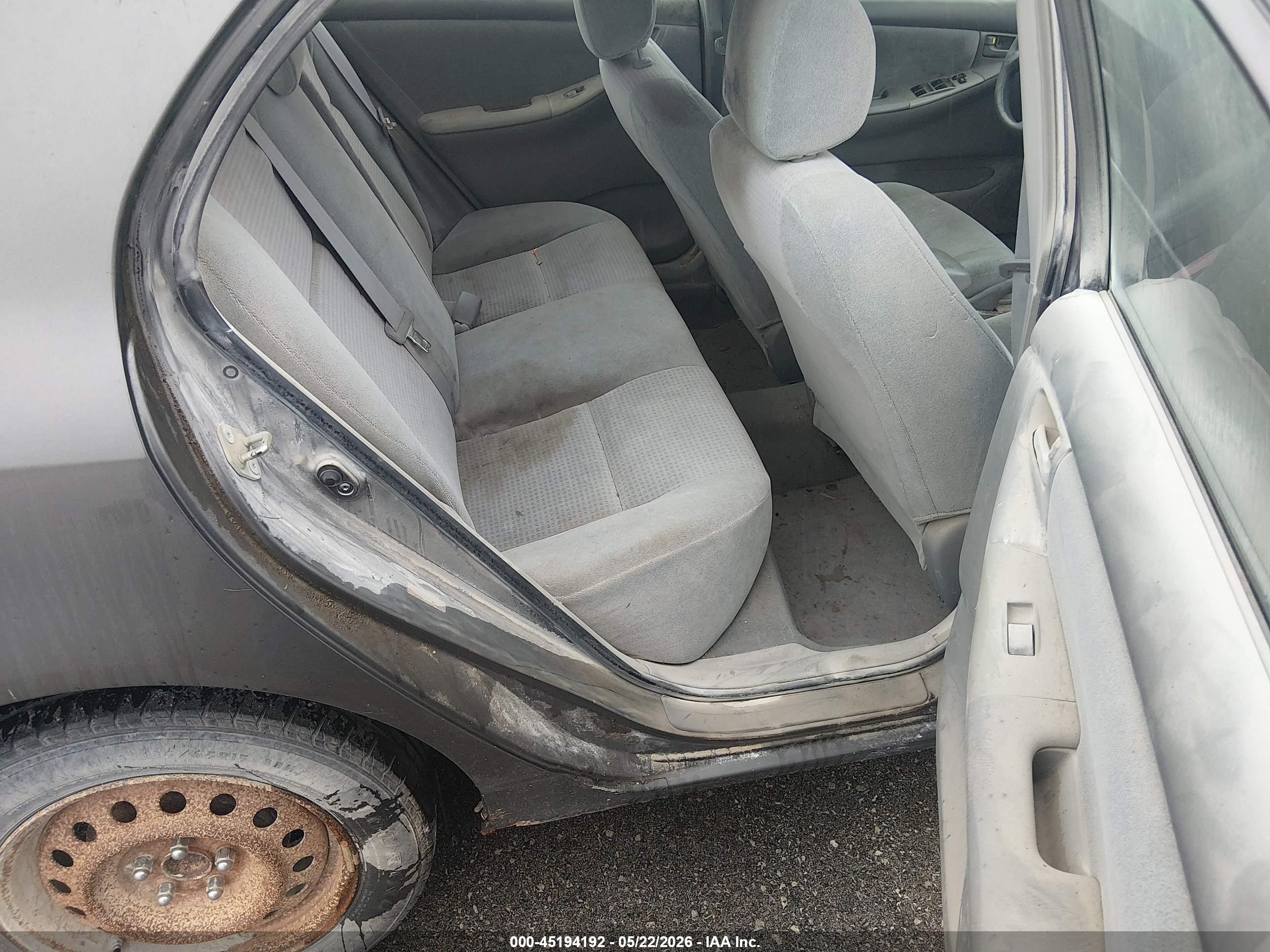 2008 Toyota Corolla Ce Gray vin: 1NXBR32E58Z976977