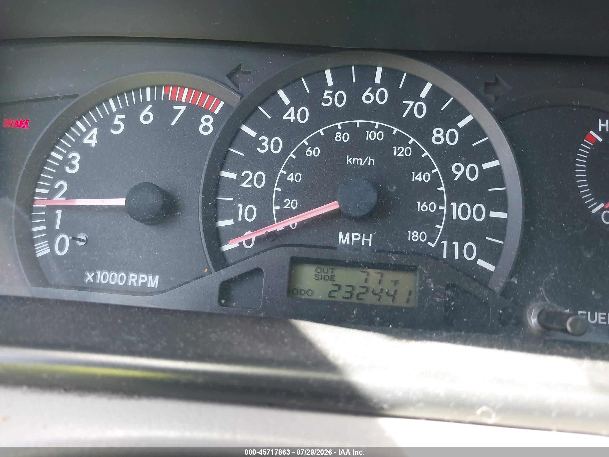 2003 Toyota Corolla Ce Серый vin: 1NXBR32E63Z009805