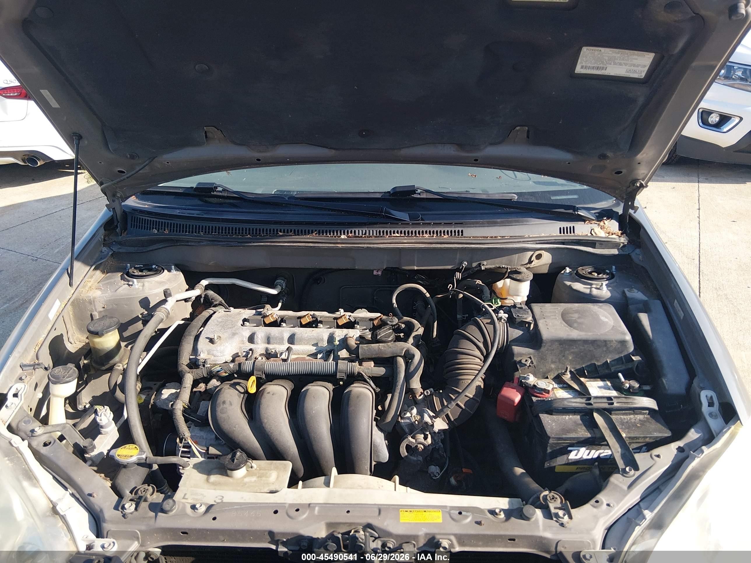 2003 Toyota Corolla Ce Gray vin: 1NXBR32E63Z176343