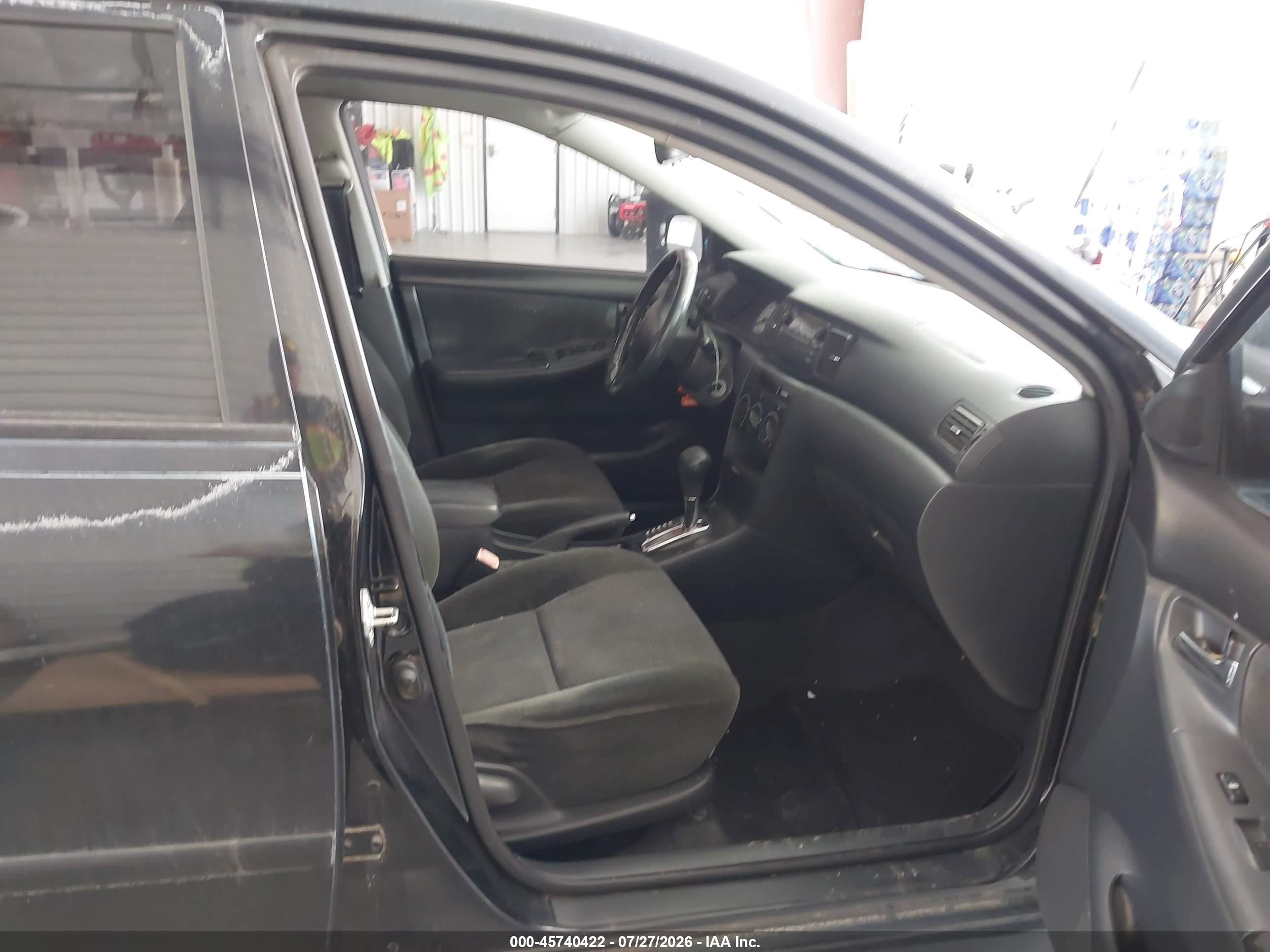 2004 Toyota Corolla S Black vin: 1NXBR32E64Z201680
