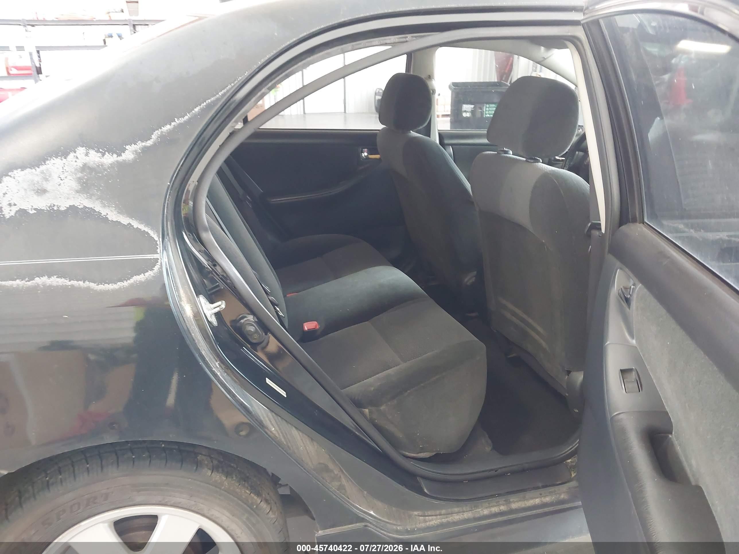 2004 Toyota Corolla S Black vin: 1NXBR32E64Z201680