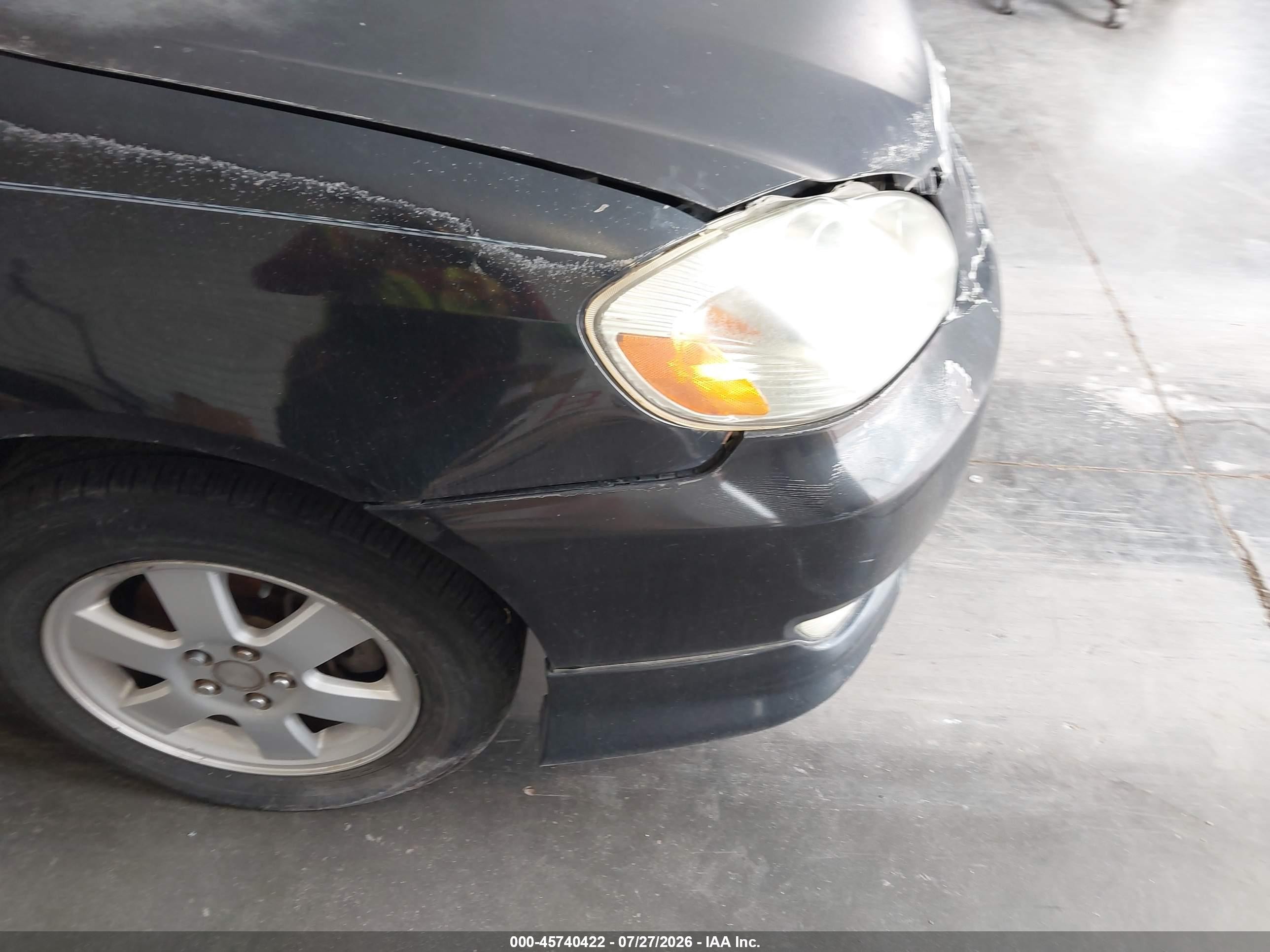 2004 Toyota Corolla S Black vin: 1NXBR32E64Z201680