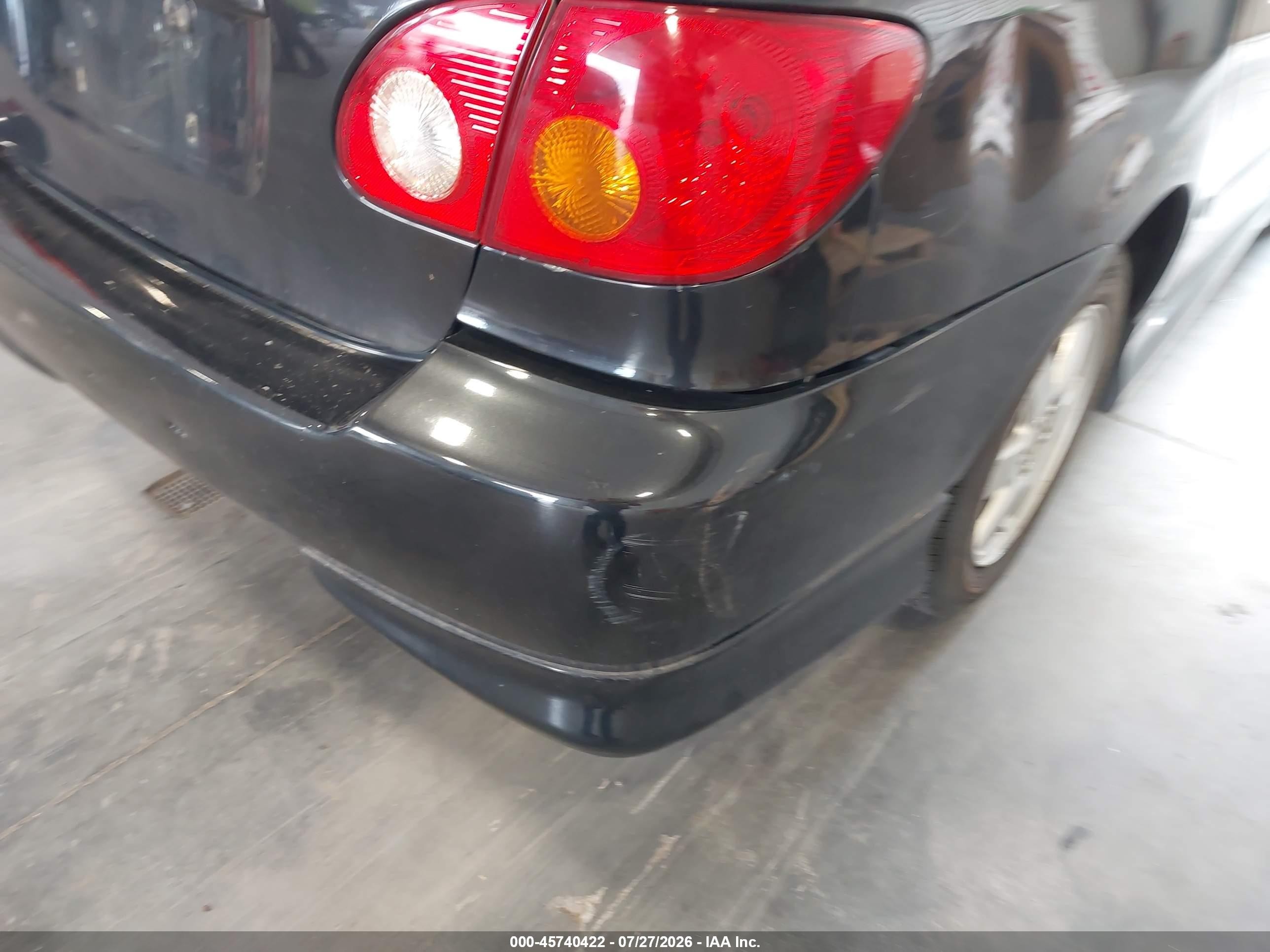 2004 Toyota Corolla S Black vin: 1NXBR32E64Z201680