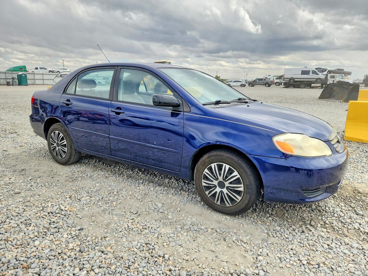 2004 Toyota Corolla Le Blue vin: 1NXBR32E64Z211416