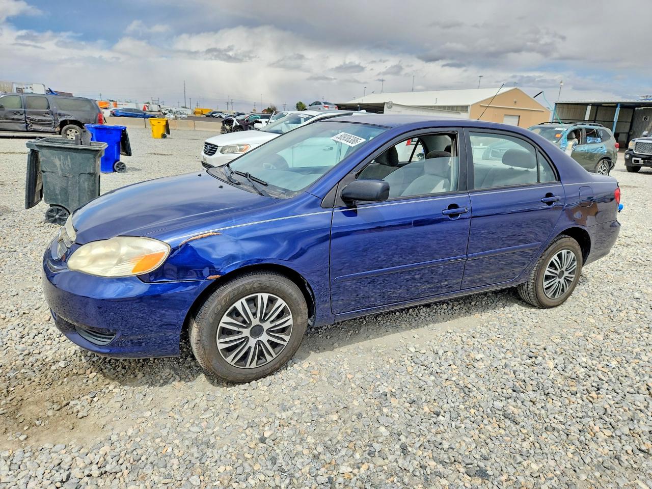 2004 Toyota Corolla Le Blue vin: 1NXBR32E64Z211416