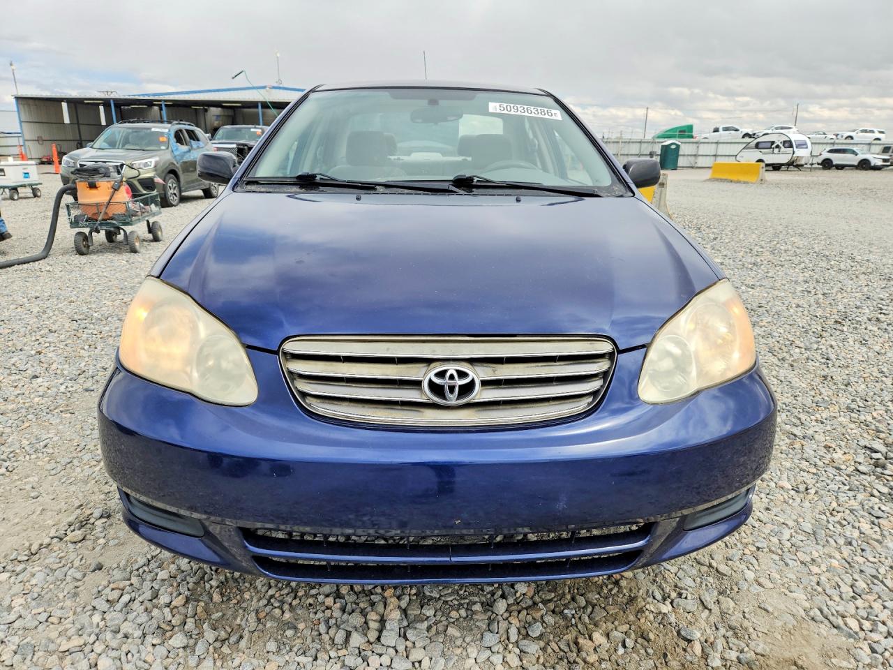 2004 Toyota Corolla Le Blue vin: 1NXBR32E64Z211416