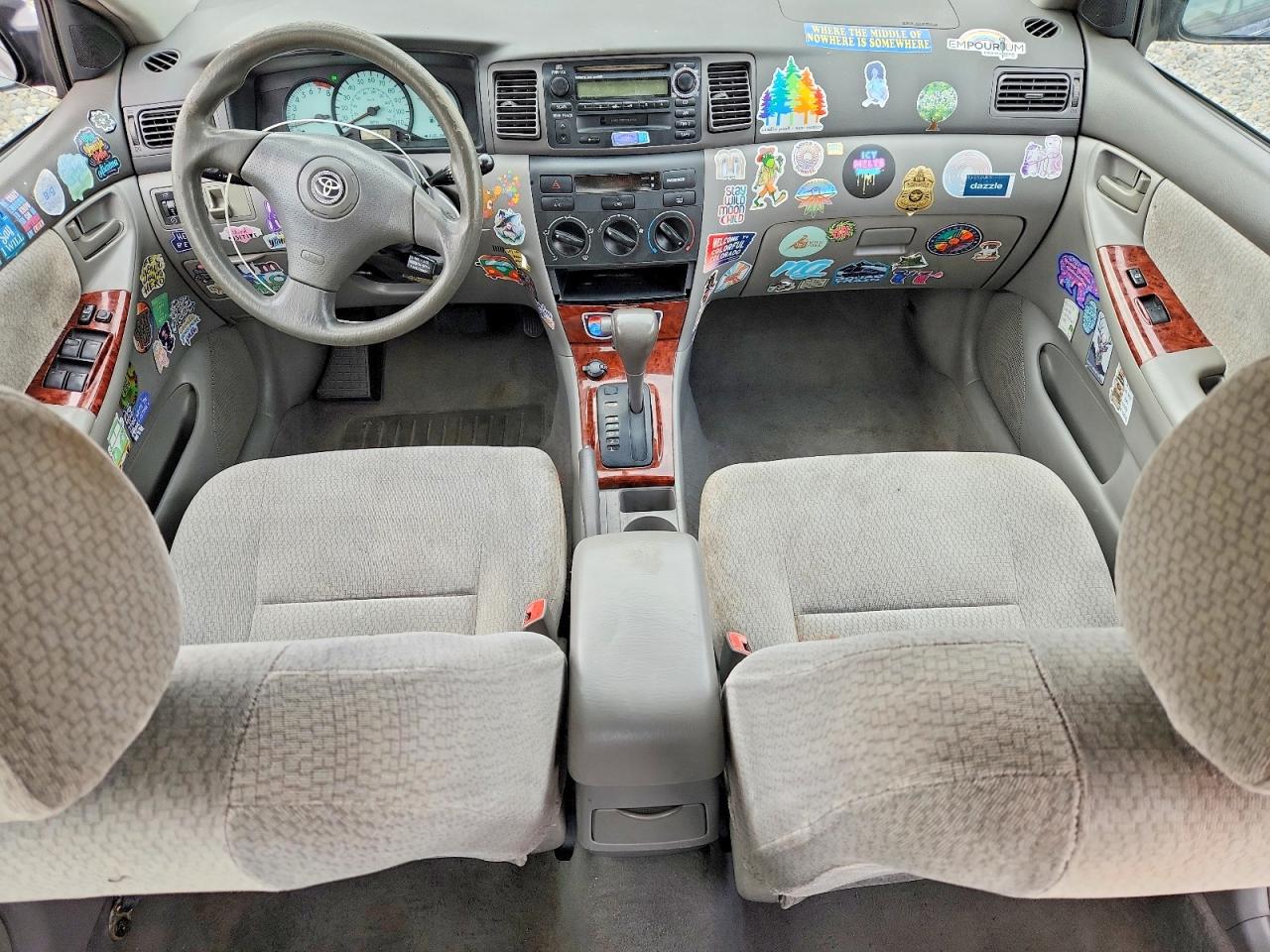 2004 Toyota Corolla Le Blue vin: 1NXBR32E64Z211416