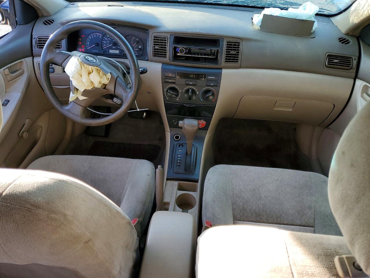 2004 Toyota Corolla Ce Белый vin: 1NXBR32E64Z265072