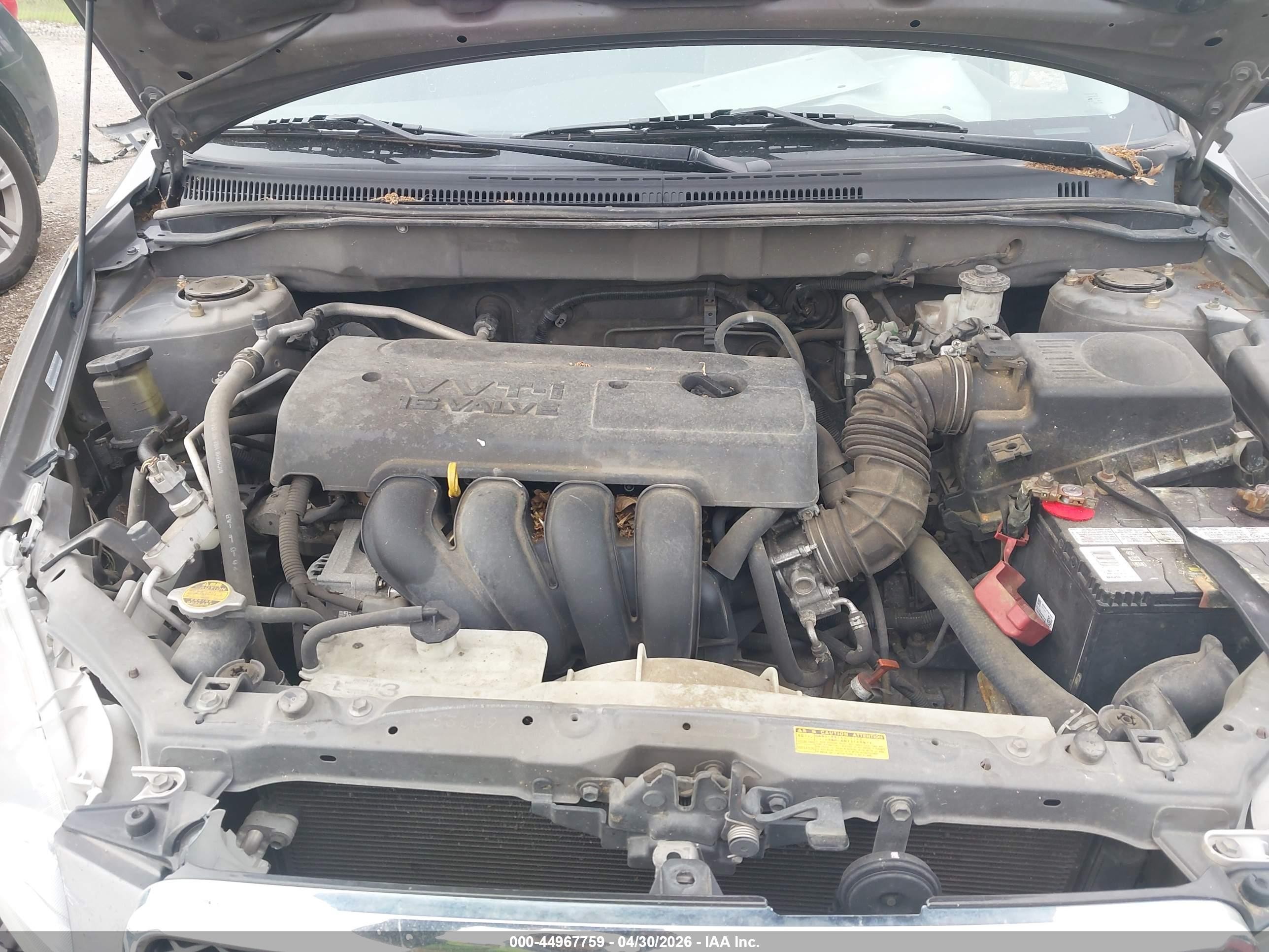 2005 Toyota Corolla Ce Gray vin: 1NXBR32E65Z358417