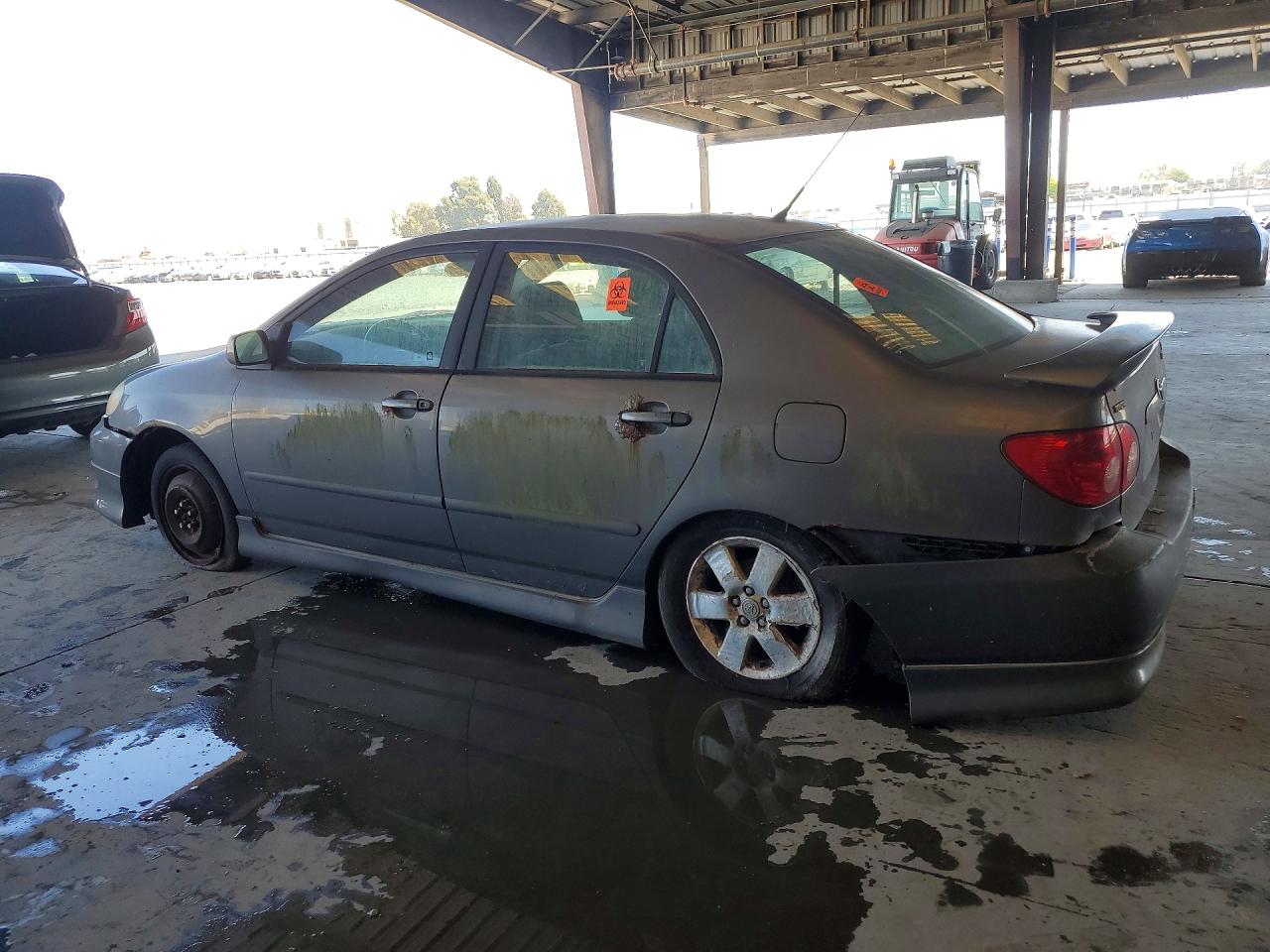2005 Toyota Corolla S Серый vin: 1NXBR32E65Z392213