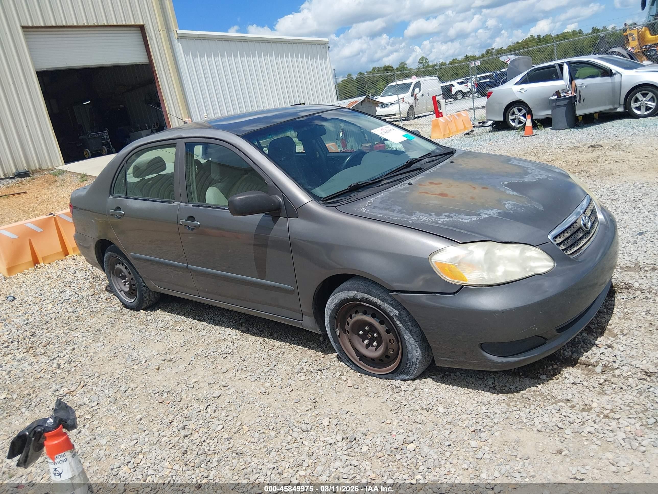 2005 Toyota Corolla Ce Brown vin: 1NXBR32E65Z449476