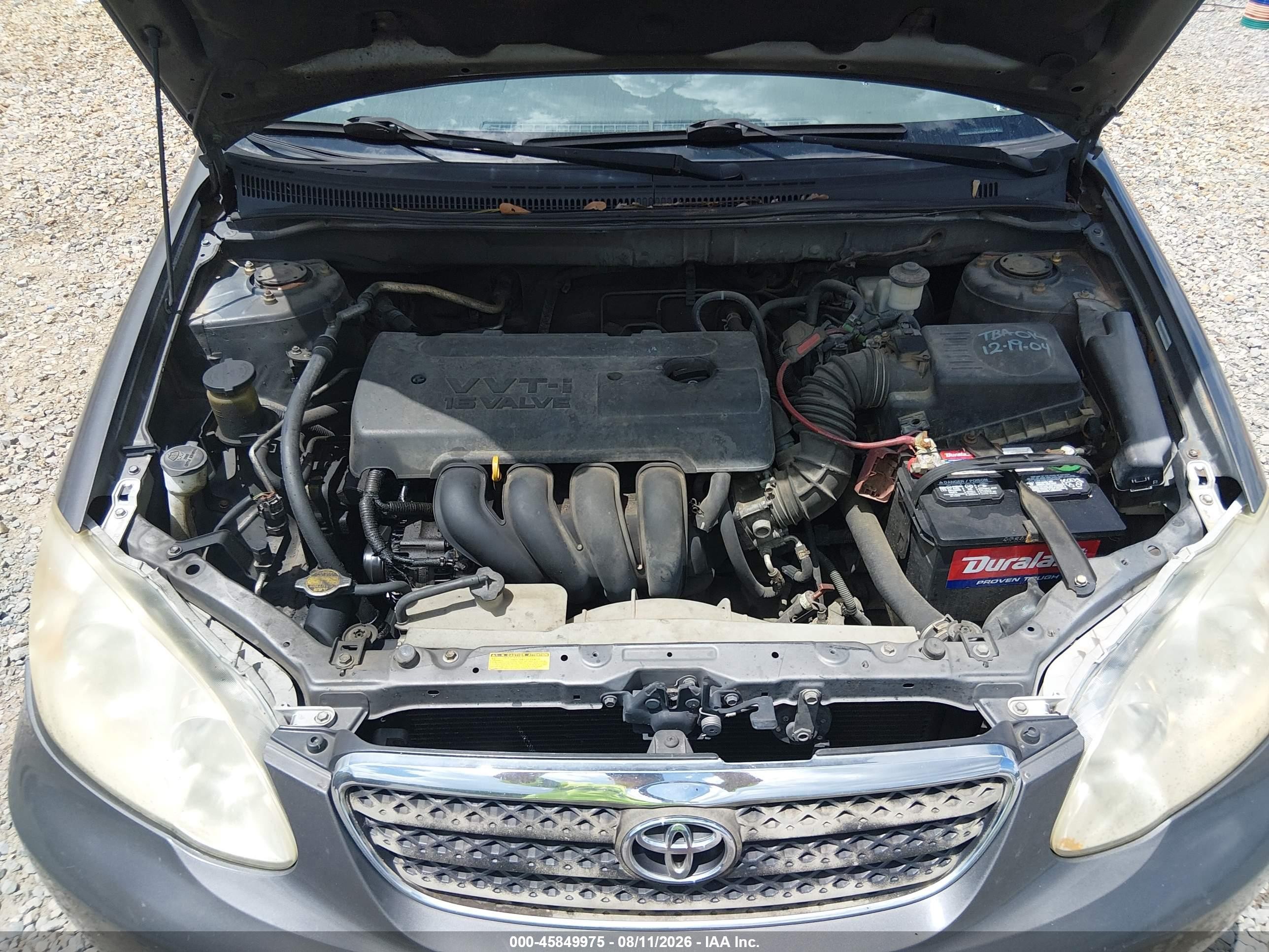 2005 Toyota Corolla Ce Коричневый vin: 1NXBR32E65Z449476