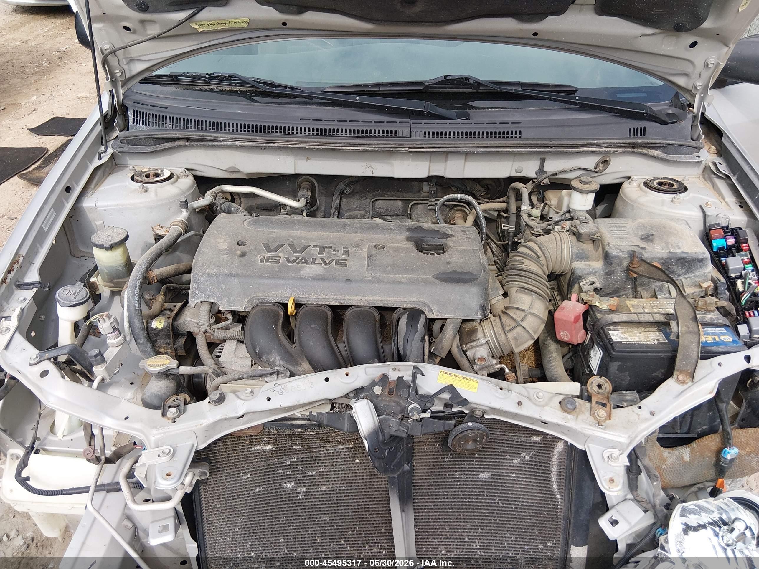 2005 Toyota Corolla Ce Silver vin: 1NXBR32E65Z521860