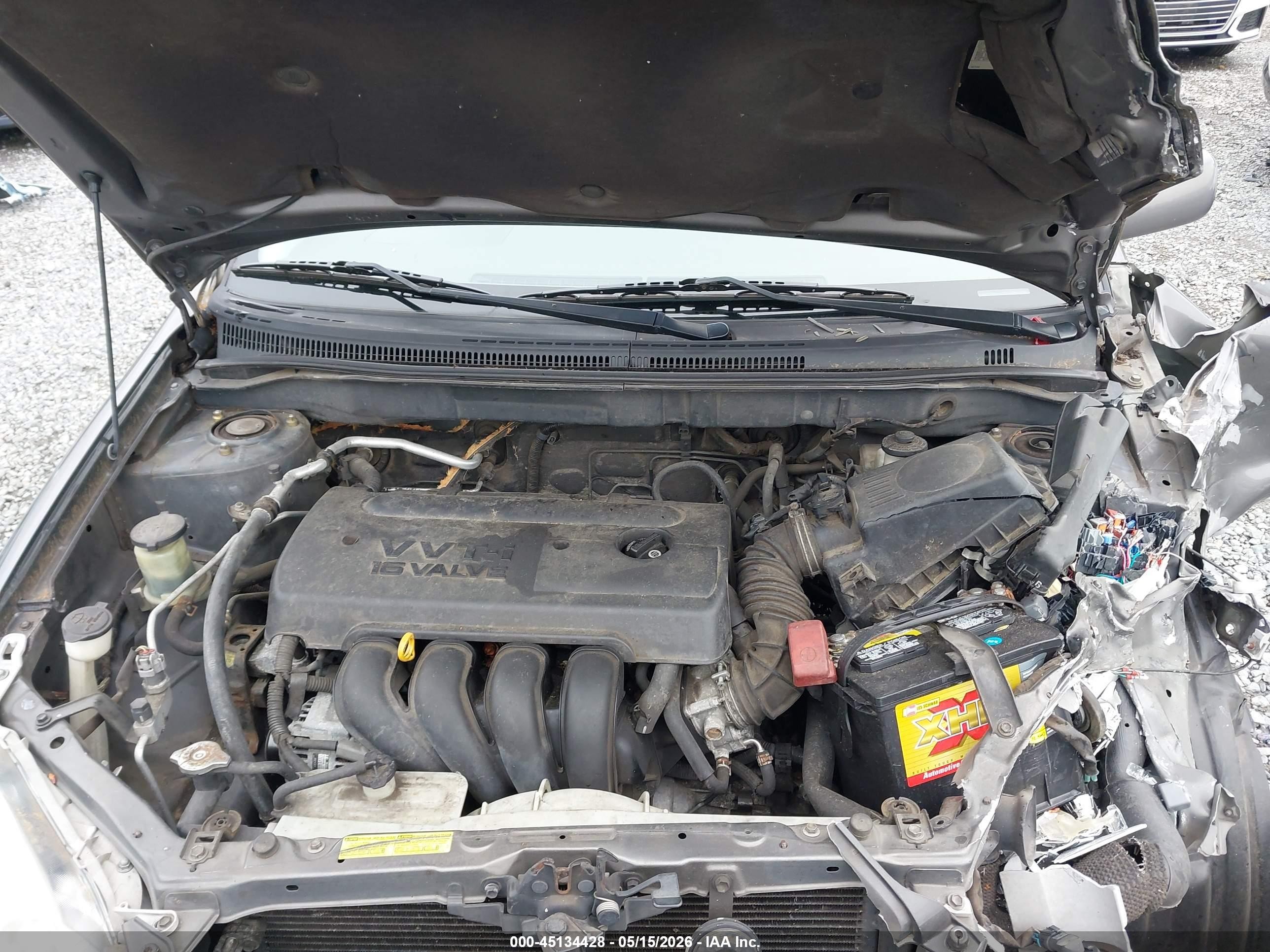 2006 Toyota Corolla Le Серый vin: 1NXBR32E66Z604495