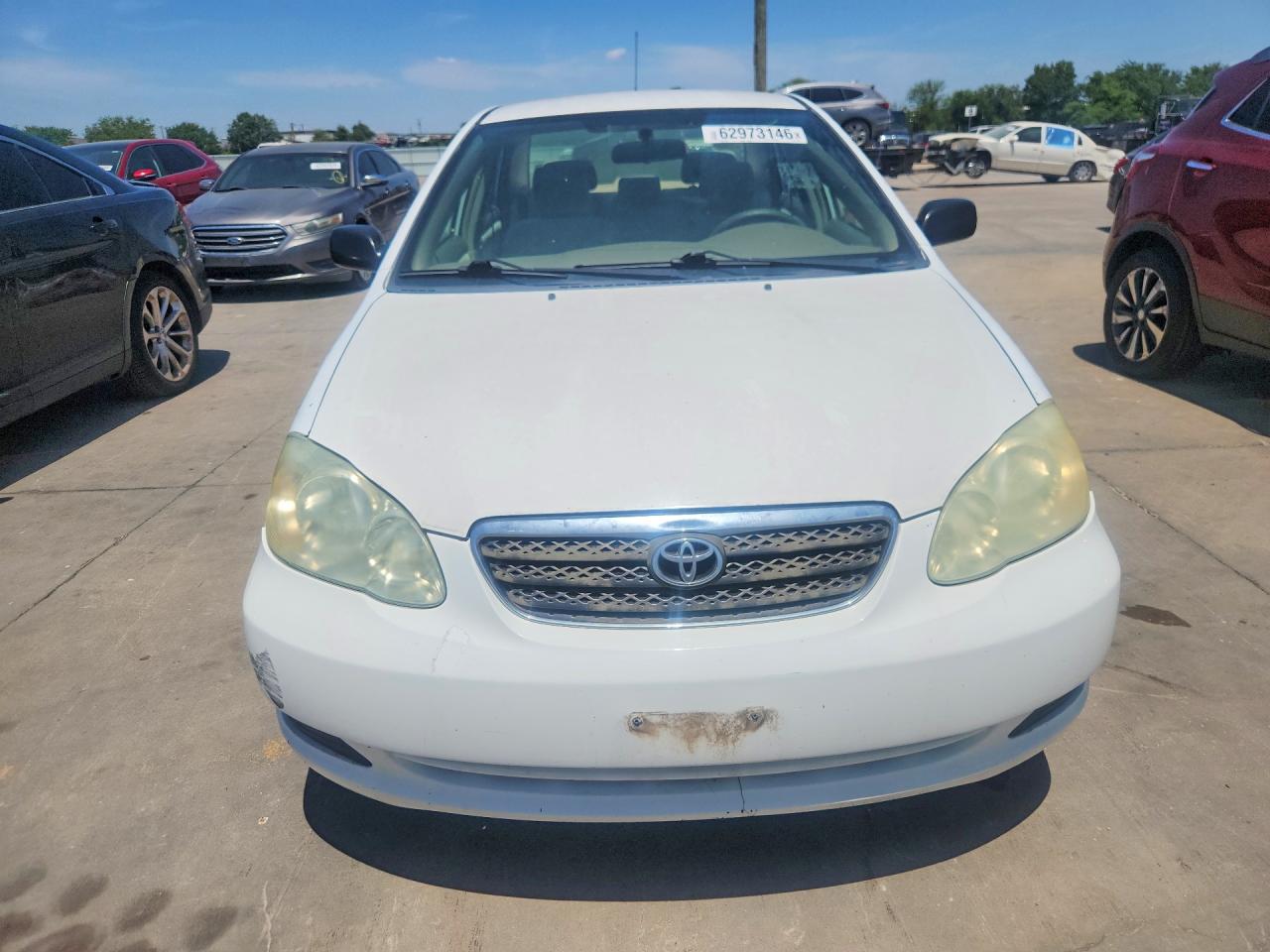 2006 Toyota Corolla Ce Белый vin: 1NXBR32E66Z613620