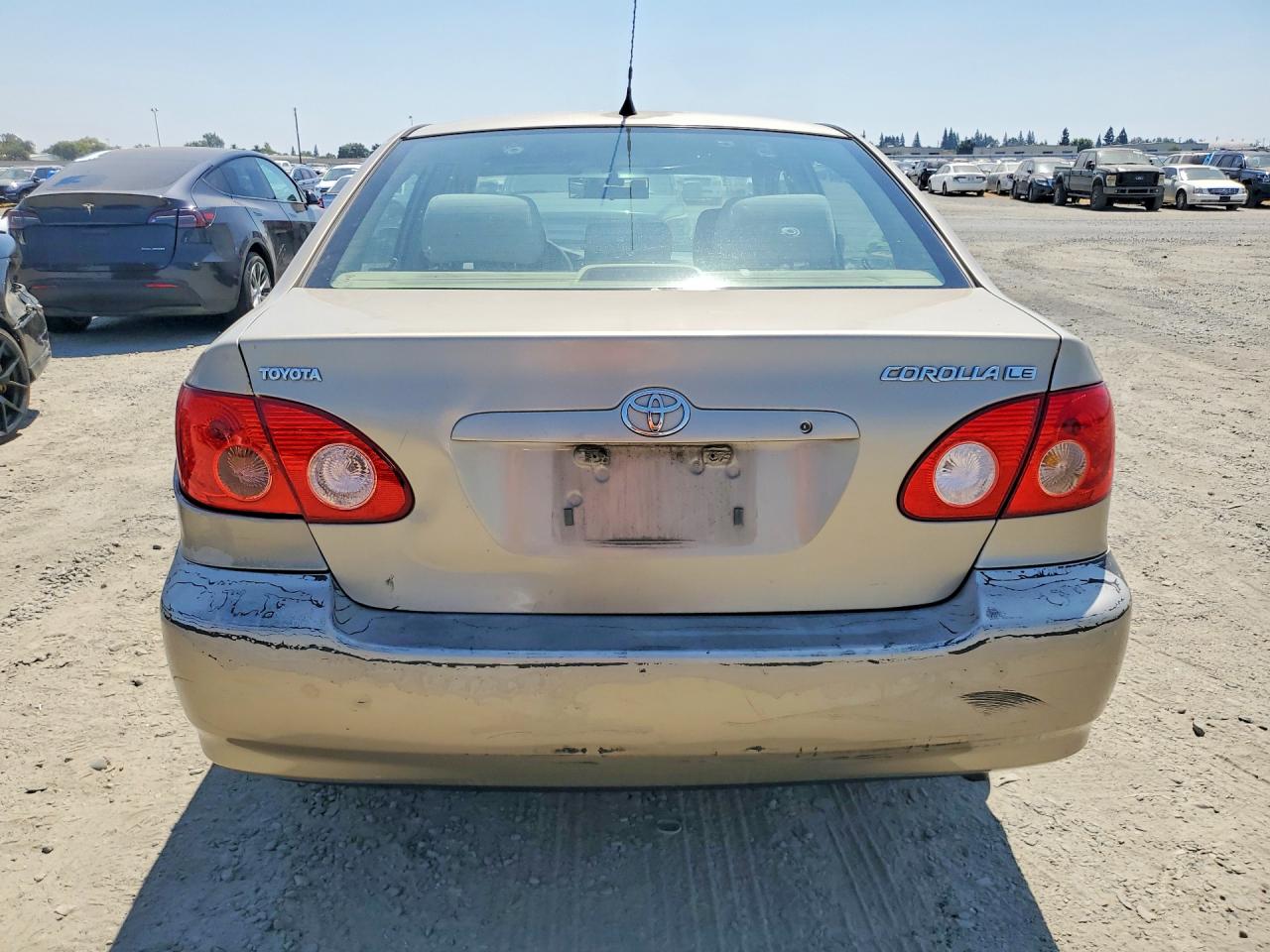 2006 Toyota Corolla Tan vin: 1NXBR32E66Z622883