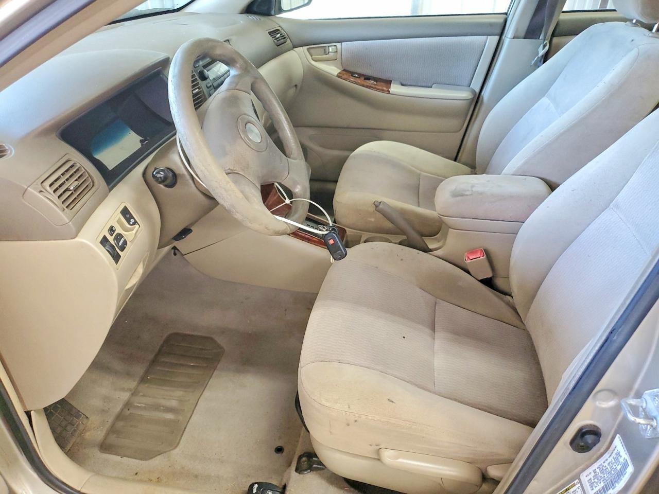 2006 Toyota Corolla Le Бежевый vin: 1NXBR32E66Z683229