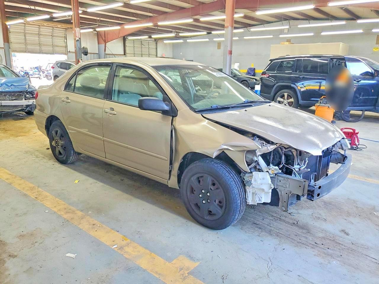 2006 Toyota Corolla Le Бежевый vin: 1NXBR32E66Z683229