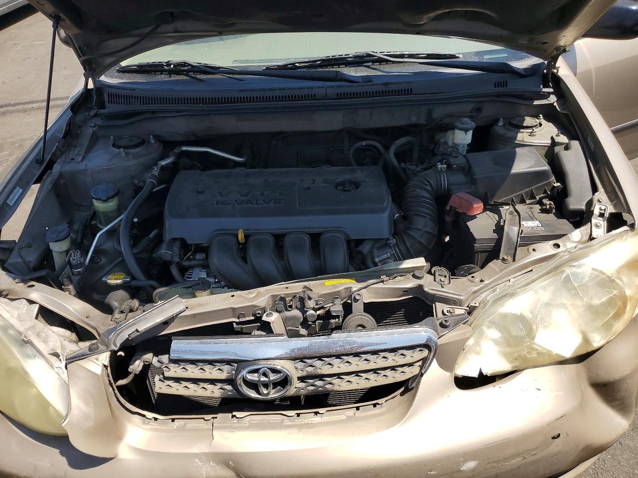 2007 Toyota Corolla Ce Gold vin: 1NXBR32E67Z808277