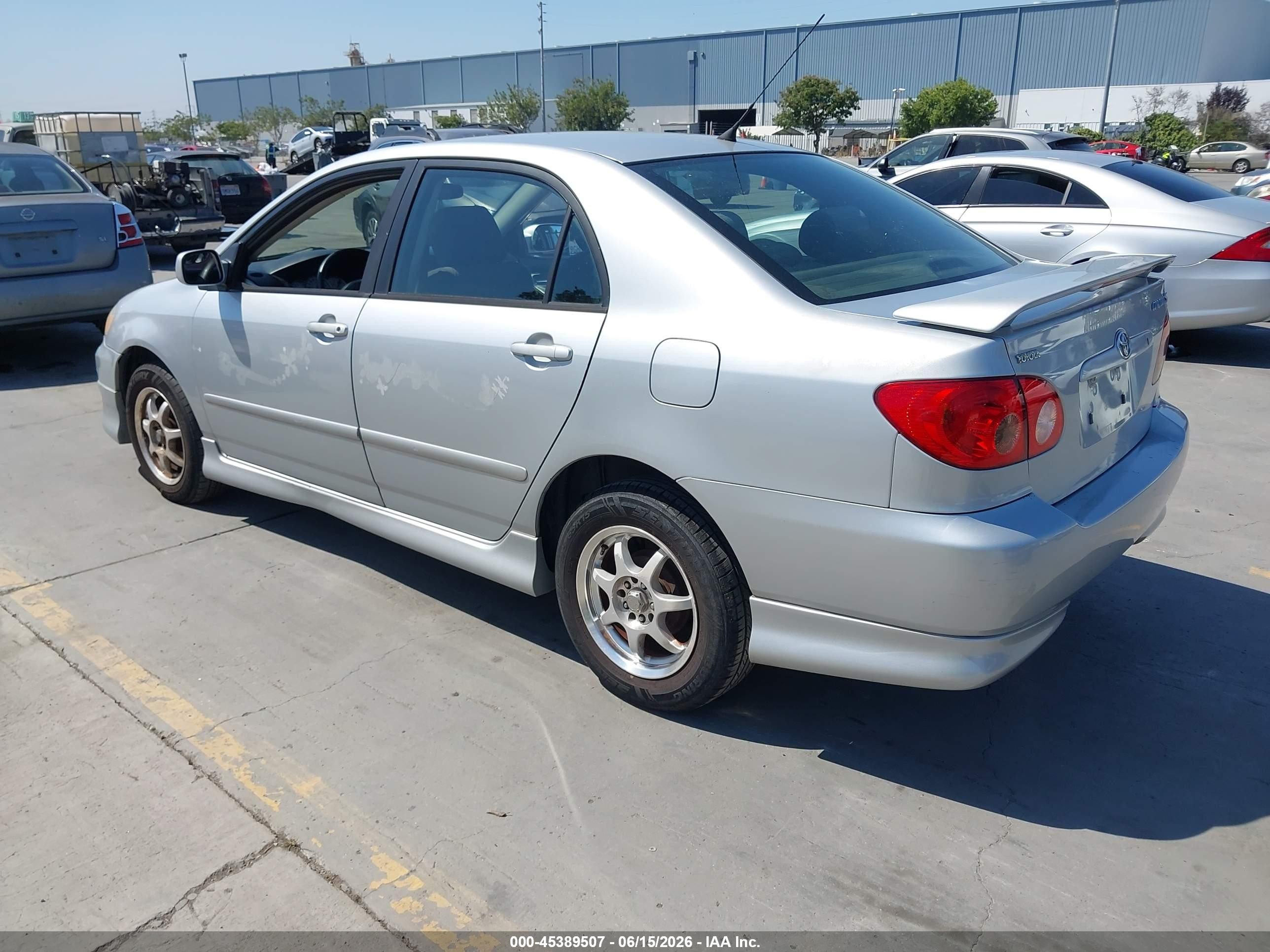 2007 Toyota Corolla S Серебряный vin: 1NXBR32E67Z809591