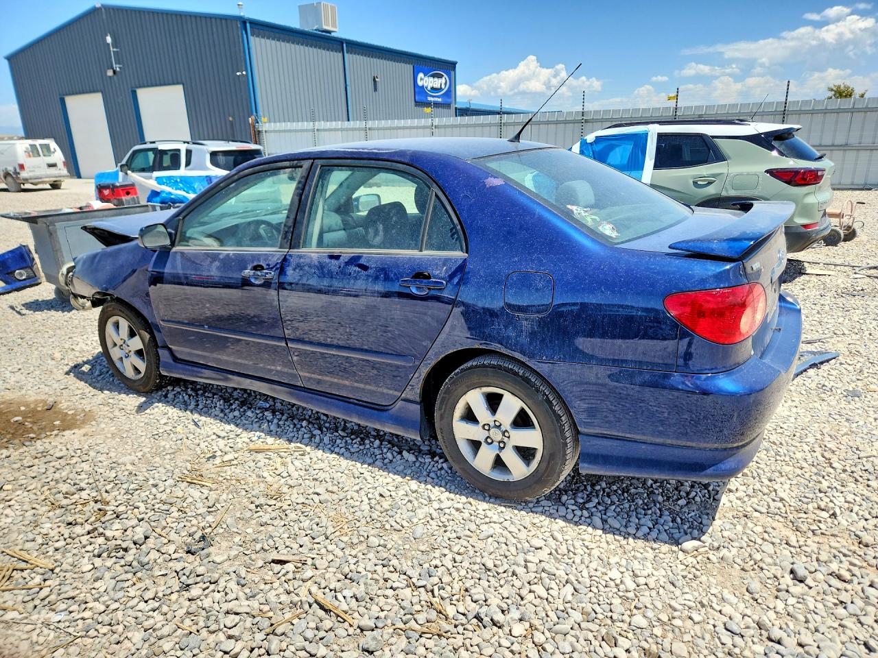2007 Toyota Corolla S Blue vin: 1NXBR32E67Z855342
