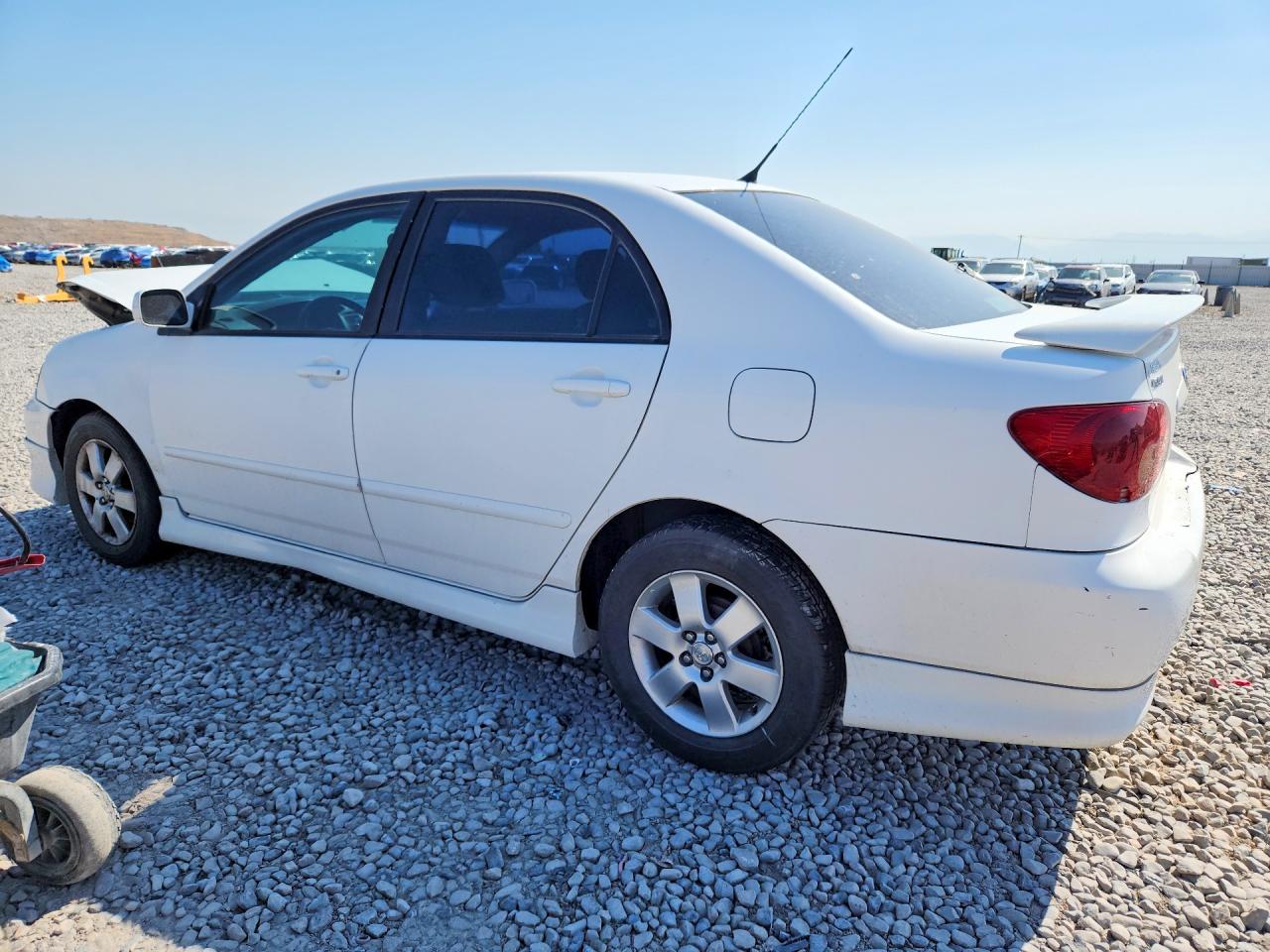 2007 Toyota Corolla S White vin: 1NXBR32E67Z915541