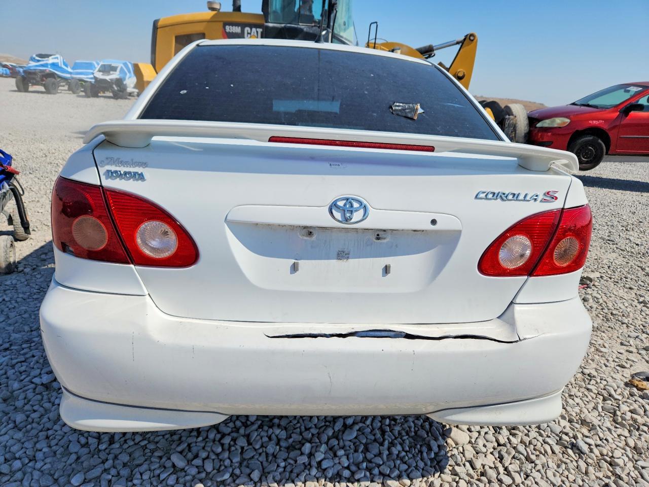 2007 Toyota Corolla S White vin: 1NXBR32E67Z915541